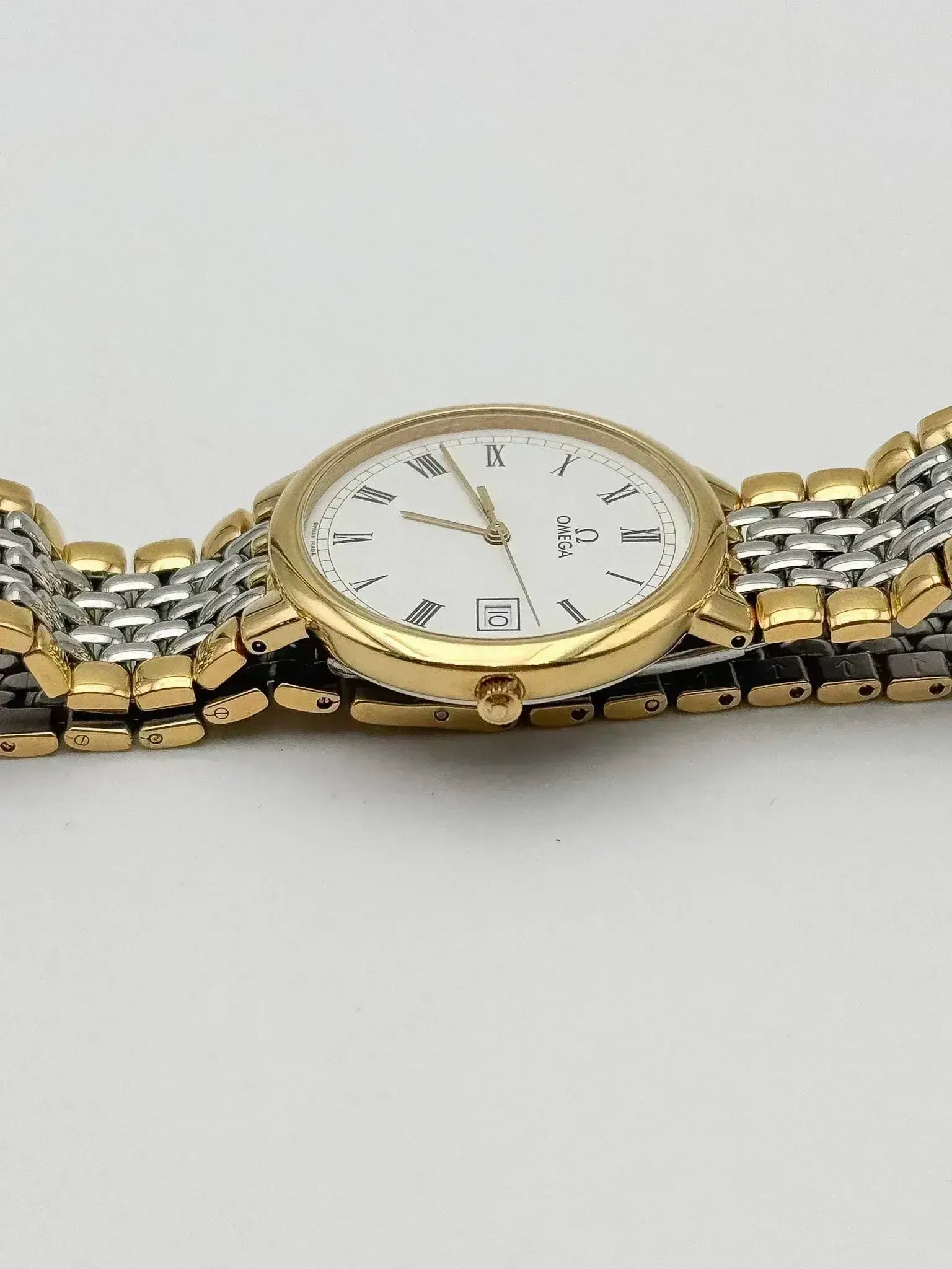 Omega - De Ville Romain Acier Or - NOS - FULL SET - 1994 - Atelier Victor