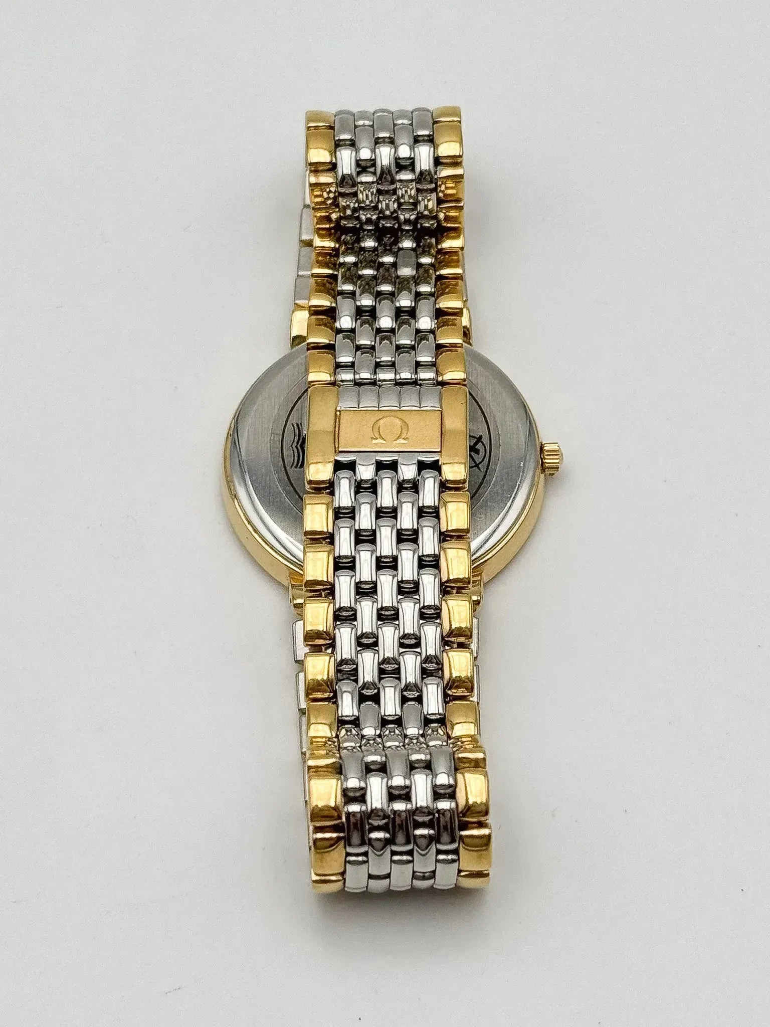 Omega - De Ville Romain Acier Or - NOS - FULL SET - 1994 - Atelier Victor - Vintage Shop