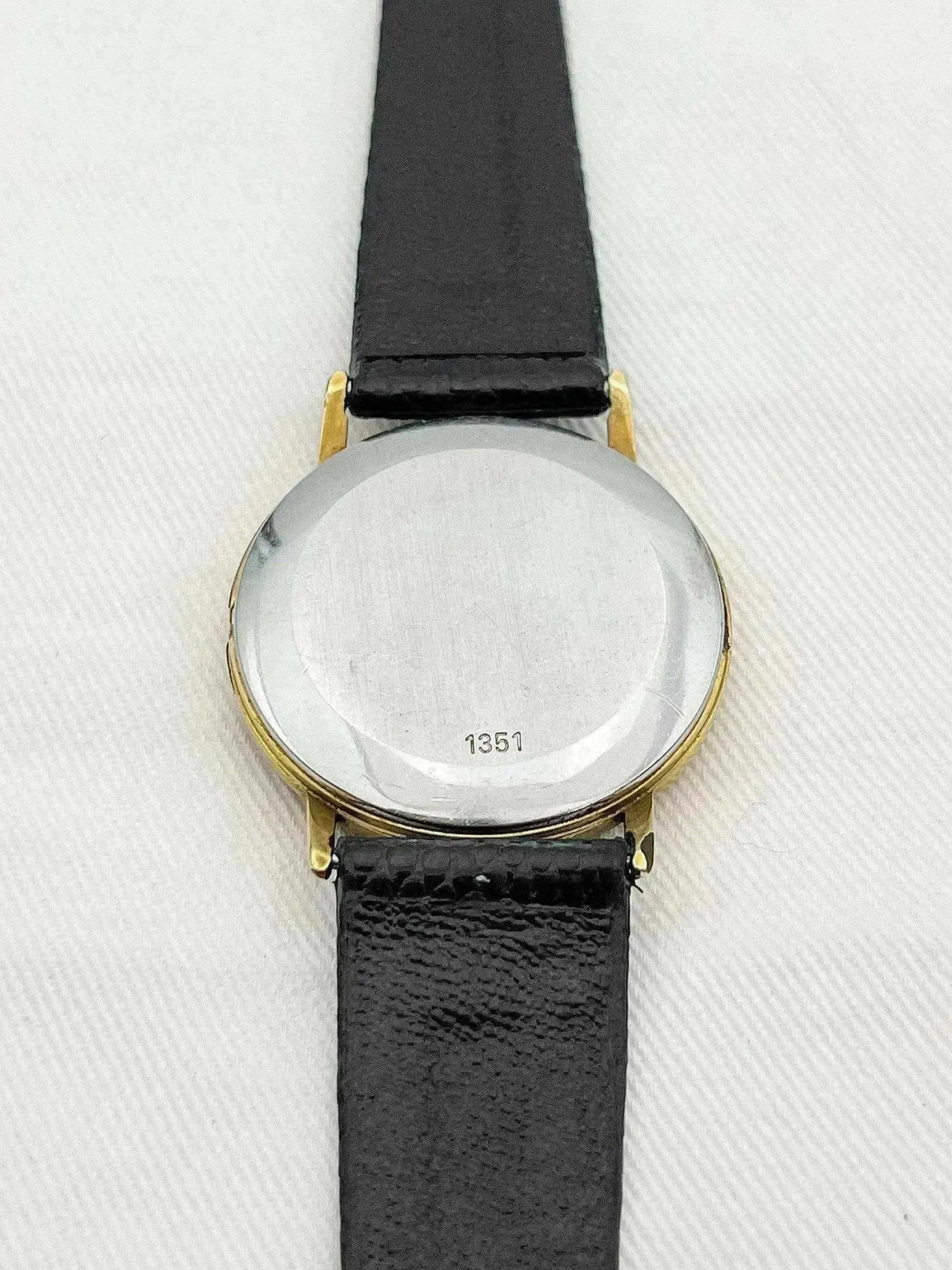 Omega - De Ville Ronde Plaqué or cadran clous de paris - 1981 - Atelier Victor