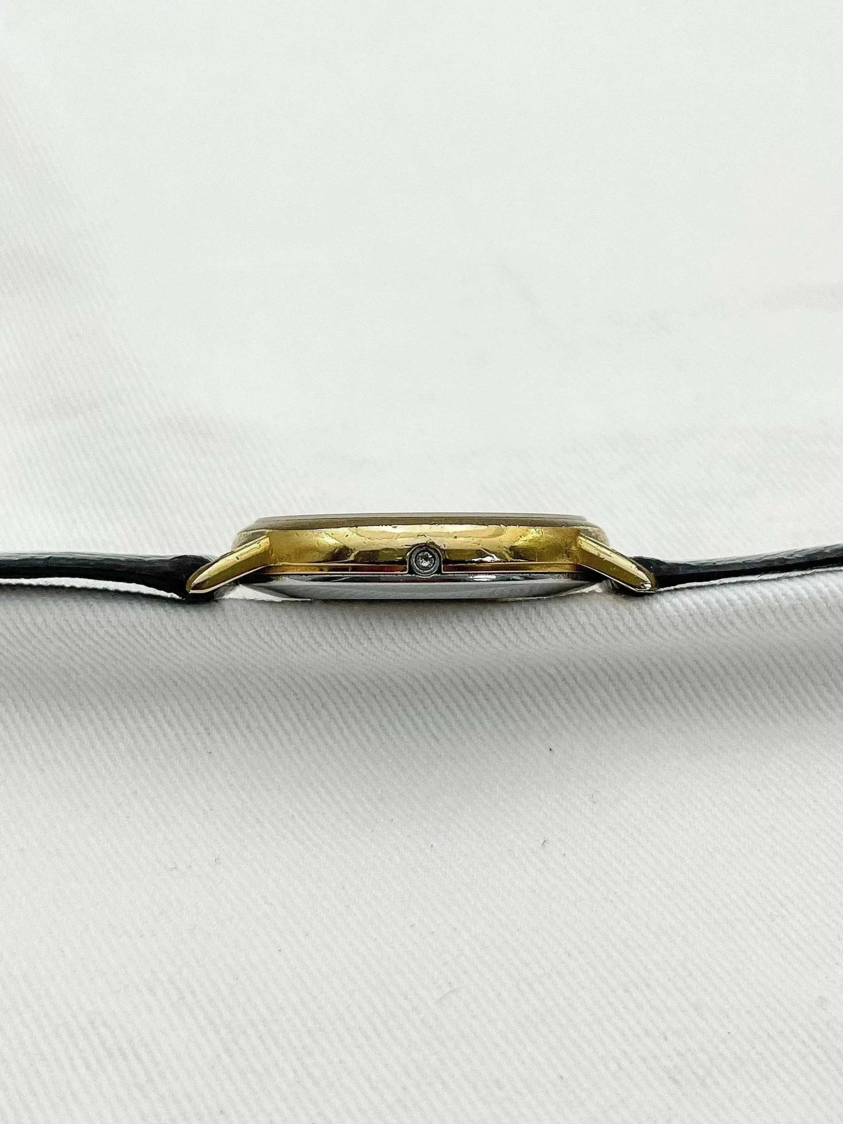 Omega - De Ville Ronde Plaqué or cadran clous de paris - 1981 - Atelier Victor