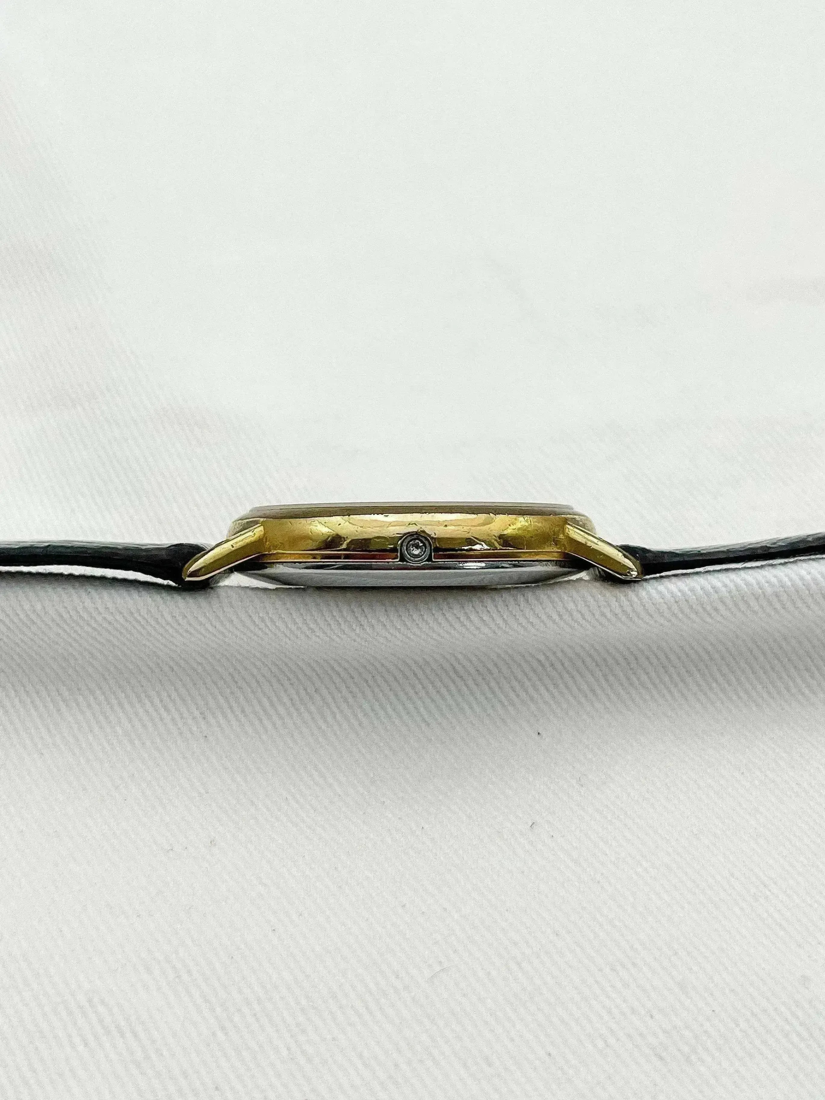 Omega - De Ville Ronde Plaqué or cadran clous de paris - 1981 - Atelier Victor