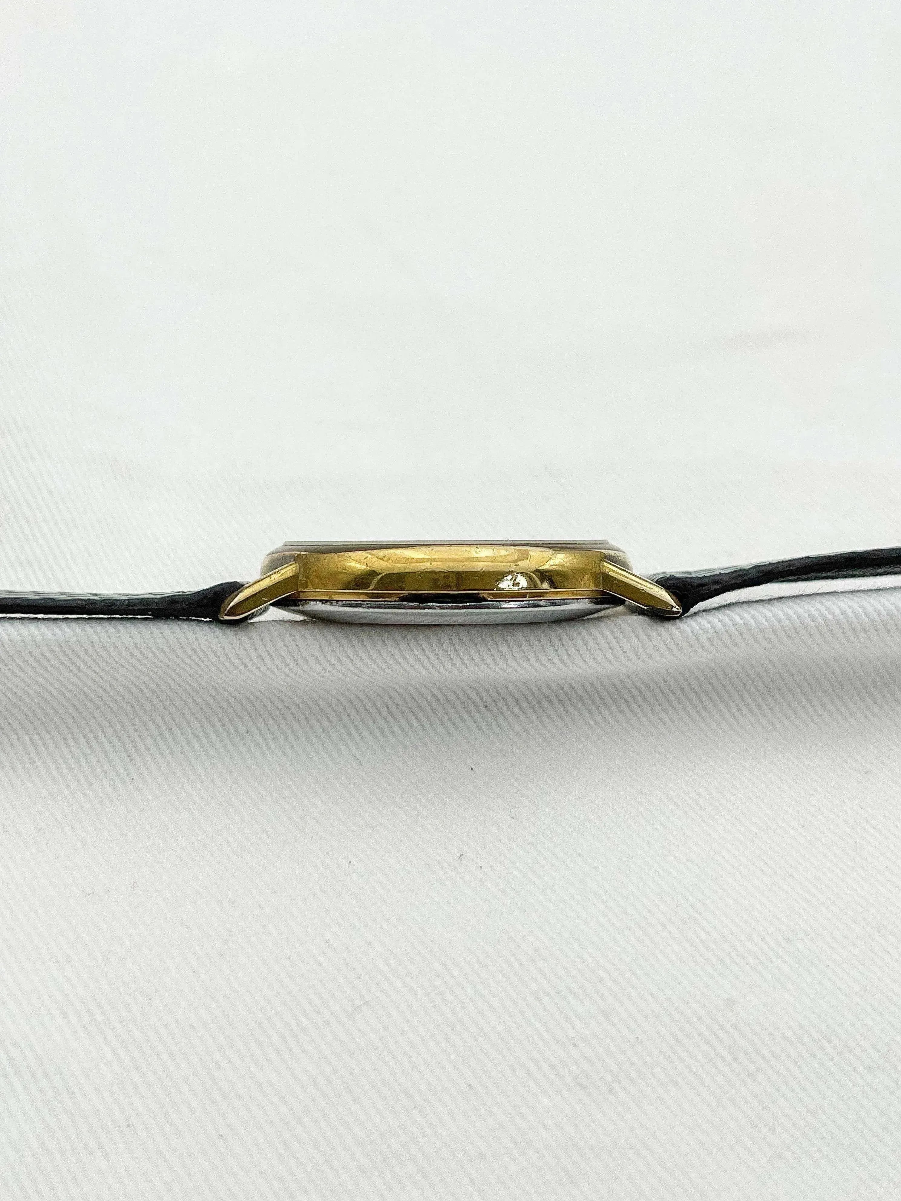 Omega - De Ville Ronde Plaqué or cadran clous de paris - 1981 - Atelier Victor - Vintage Shop
