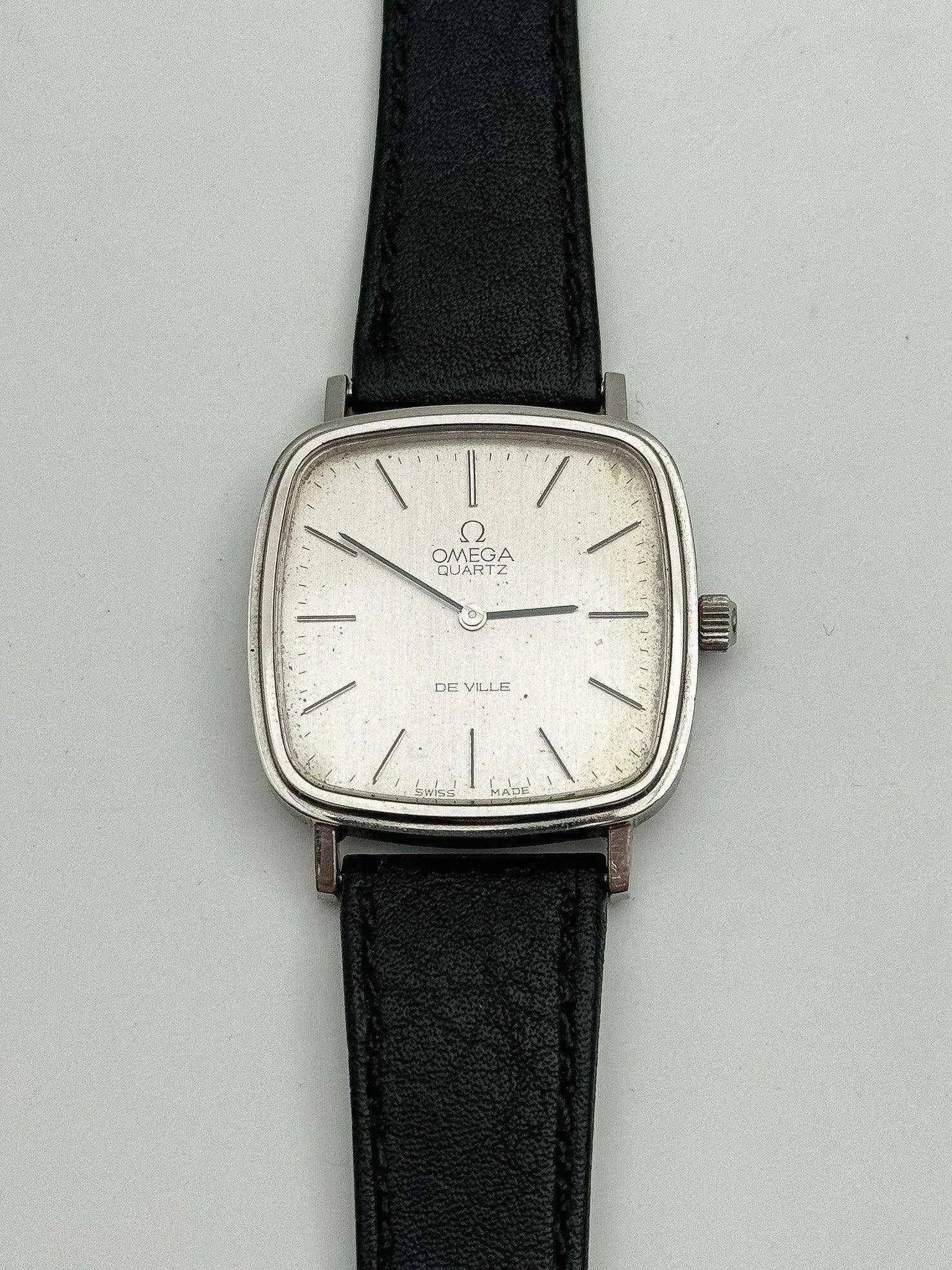 Omega - De Ville Square Grey - 1976 - Atelier Victor Paris - Vintage Watch Shop Dubai