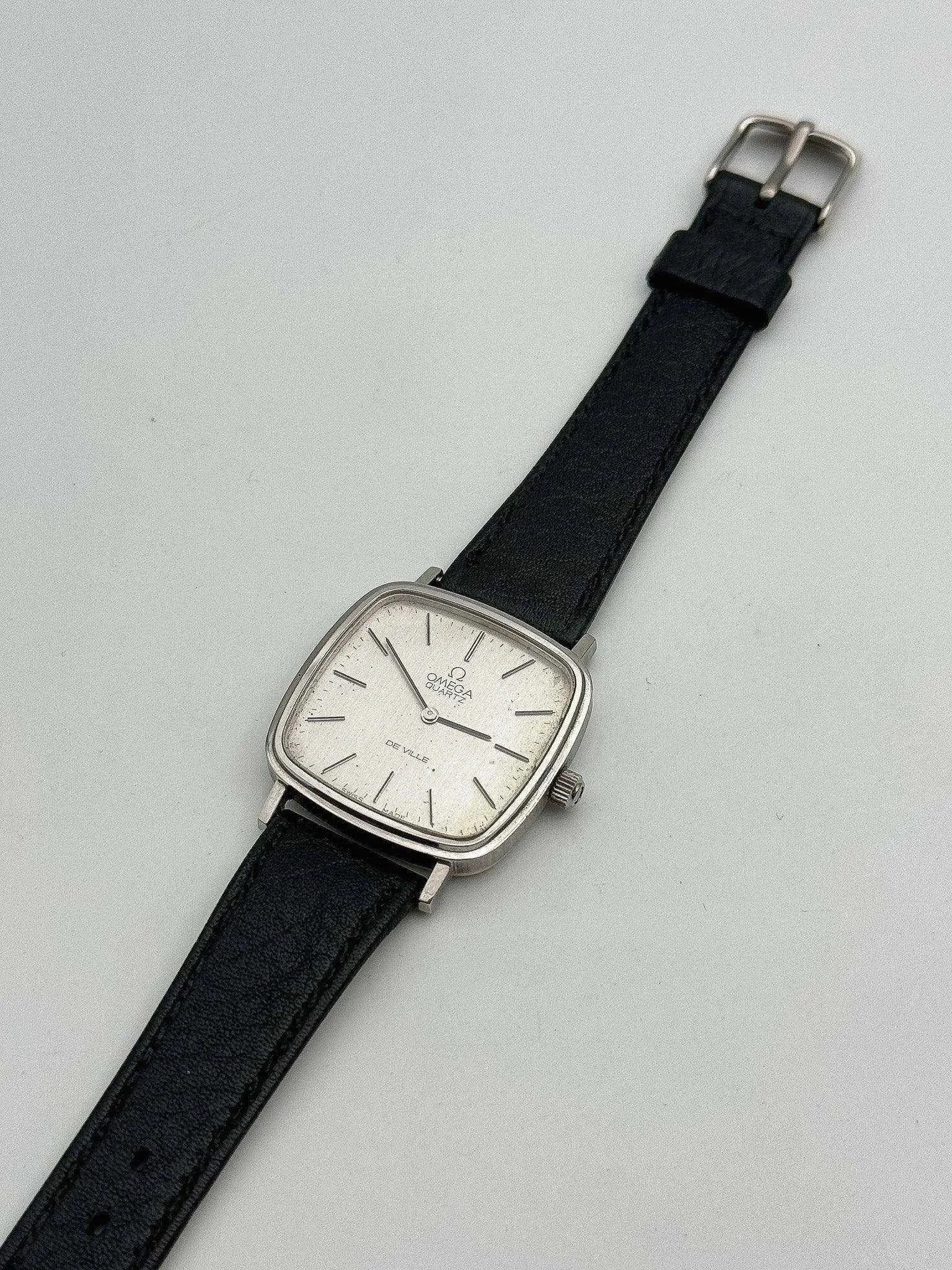 Omega - De Ville Square Grey - 1976 - Atelier Victor Paris - Vintage Watch Shop Dubai