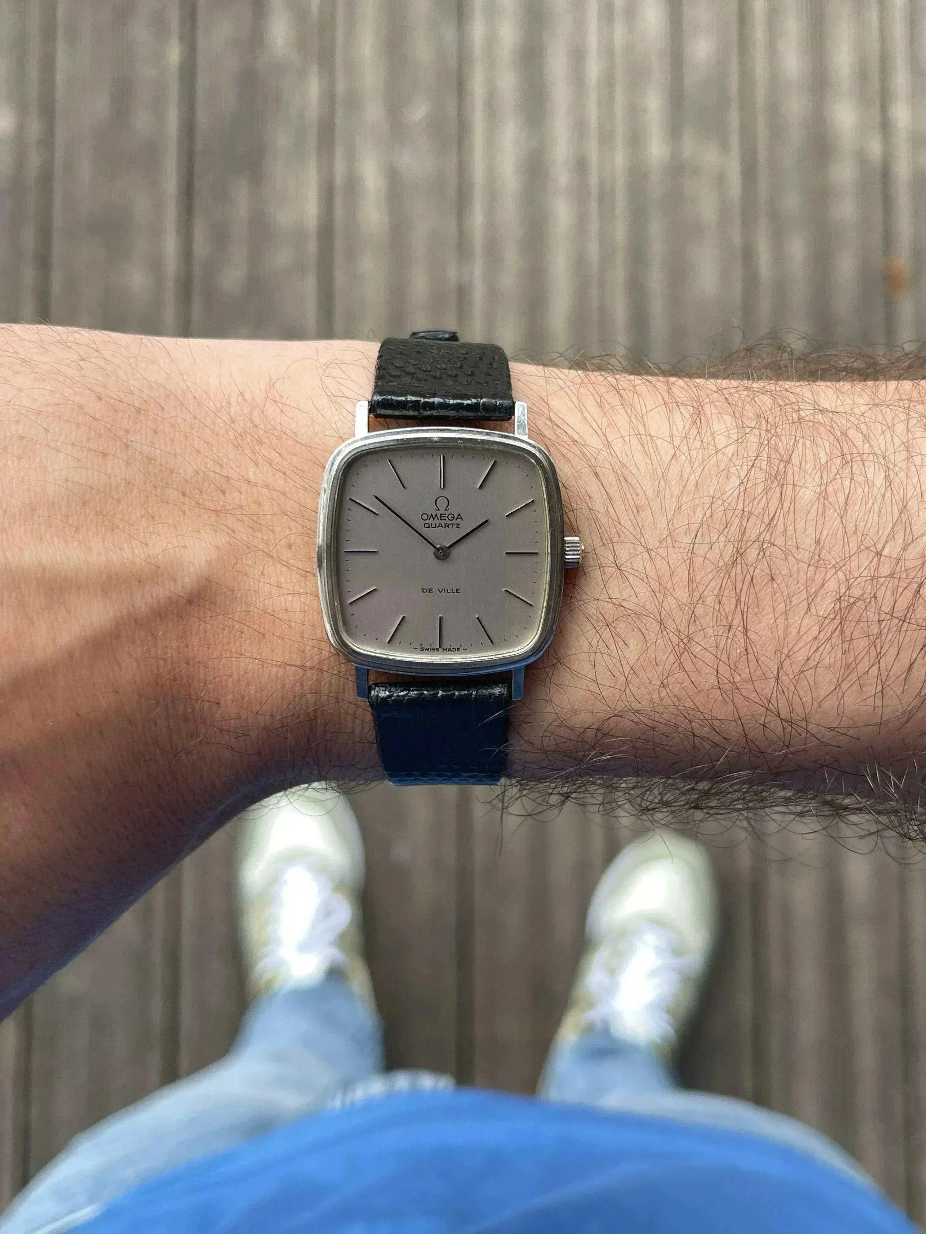 Omega - De Ville Square Grey Dial - 1977 - Atelier Victor