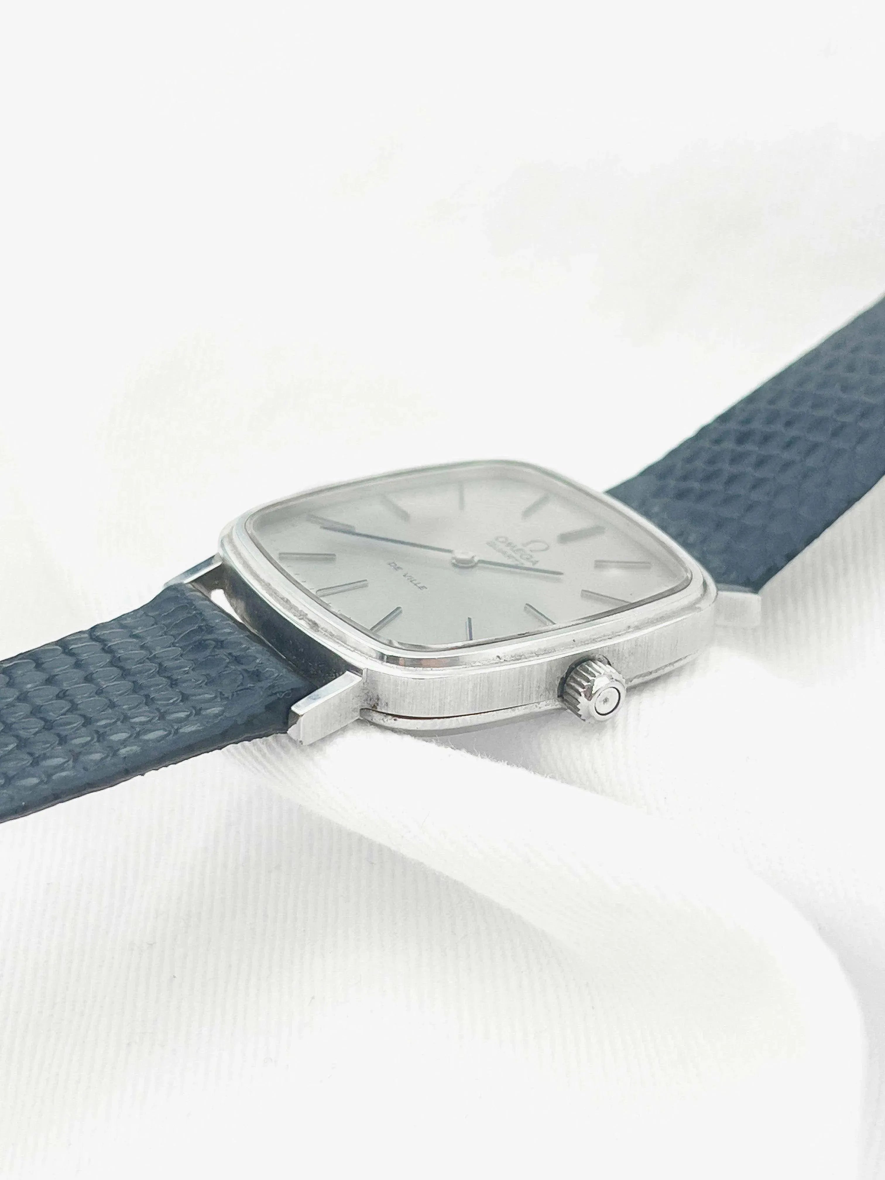 Omega - De Ville Square Grey Dial - 1977 - Atelier Victor Paris - Vintage Watch Shop Dubai
