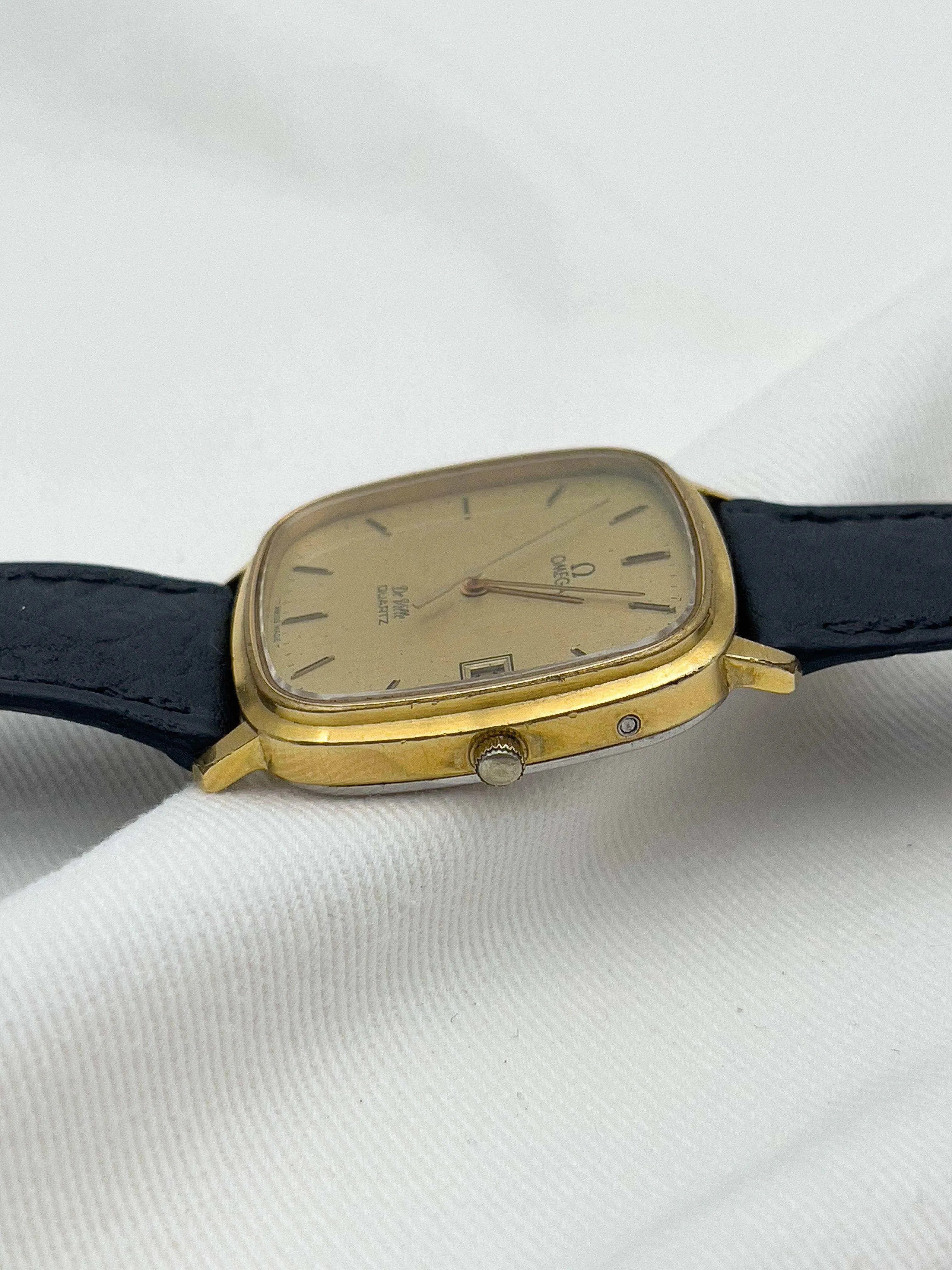 Omega - De Ville Tapissé Gold - 1979 - Atelier Victor Paris - Vintage Watch Shop Dubai