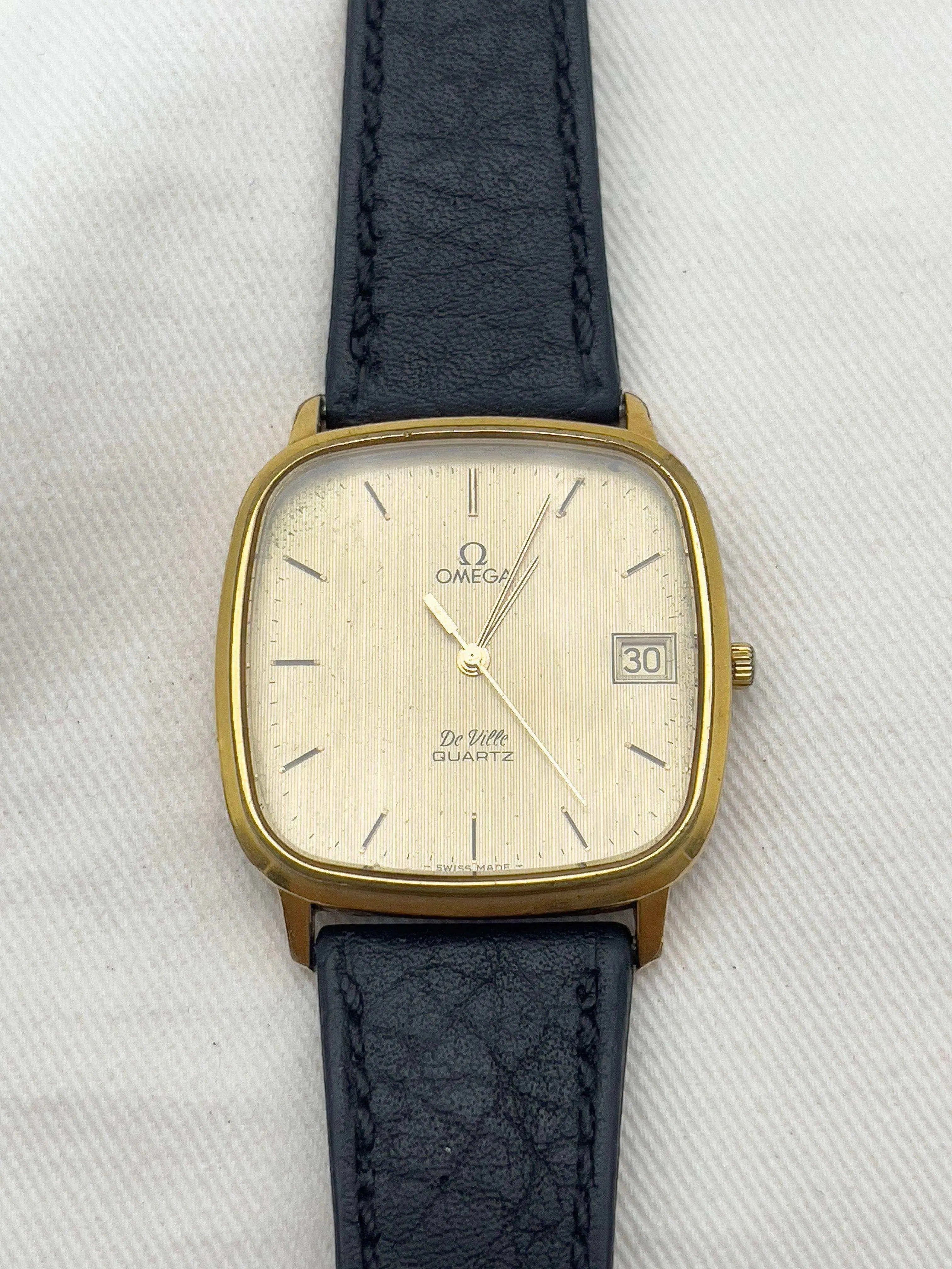 Omega - De Ville Tapissé Gold - 1979 - Atelier Victor Paris - Vintage Watch Shop Dubai