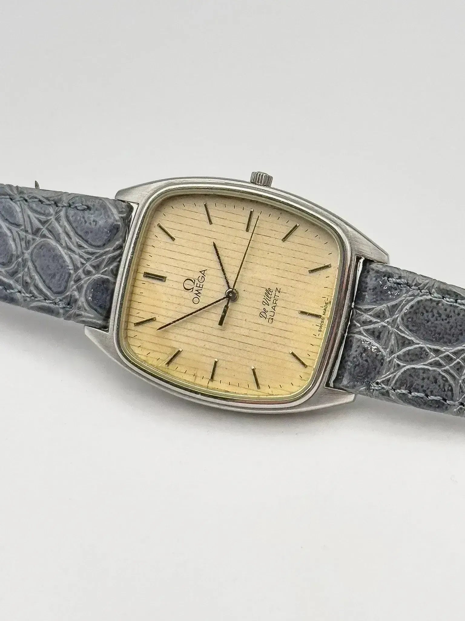 Omega - De Ville Tapisserie Patiné Gris - 1979 - Atelier Victor