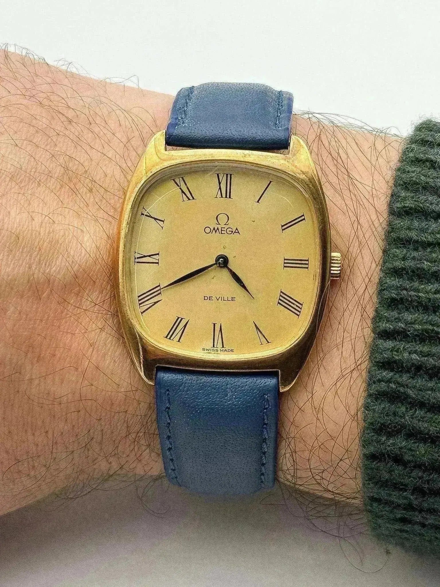 Omega - De Ville Tonneau Gold Romain - 1975 - Atelier Victor