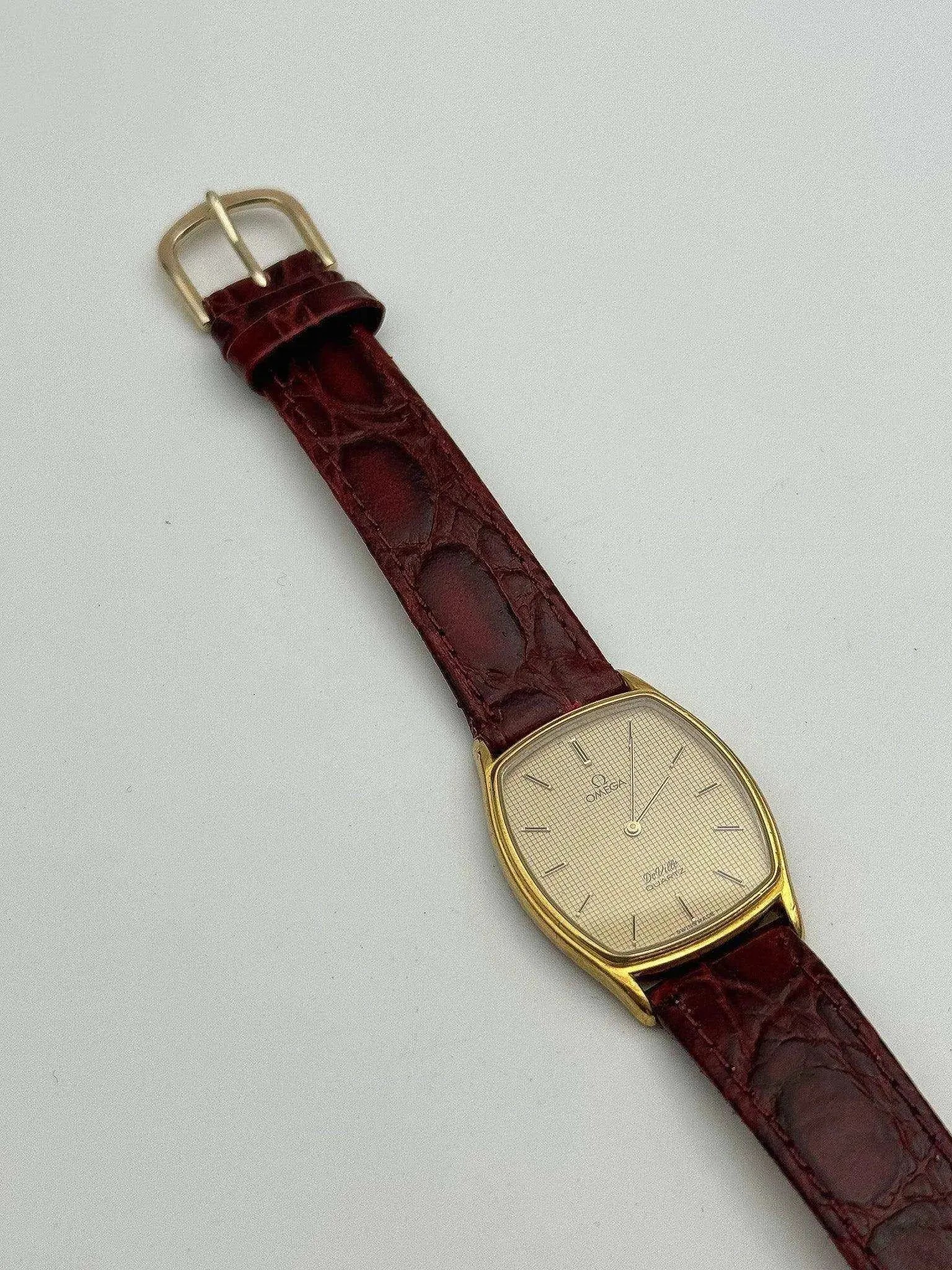 Omega - De Ville Tonneau Nid D’Abeille - 1980 - Atelier Victor - Vintage Shop