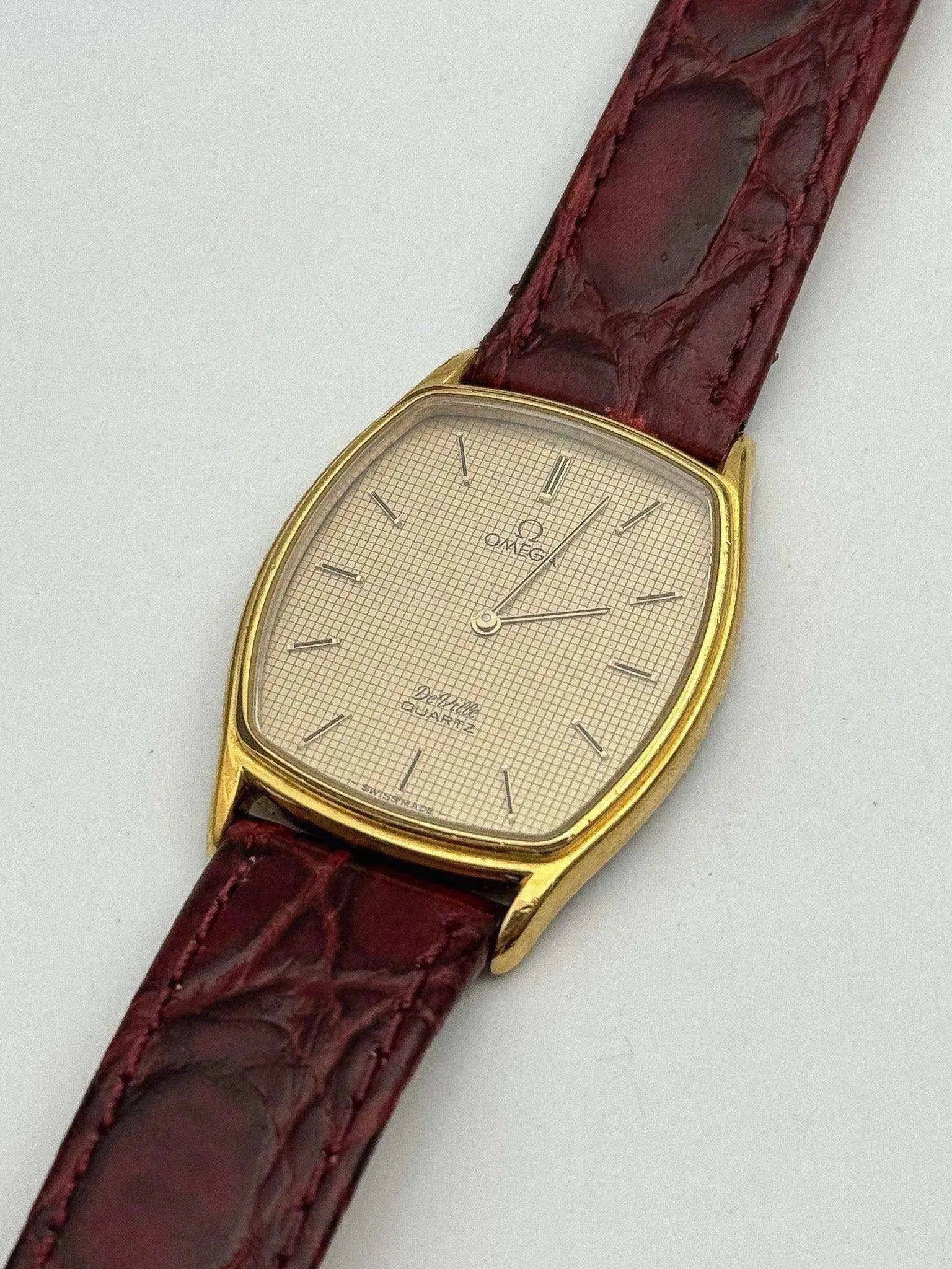 Omega - De Ville Tonneau Nid D’Abeille - 1980 - Atelier Victor - Vintage Shop