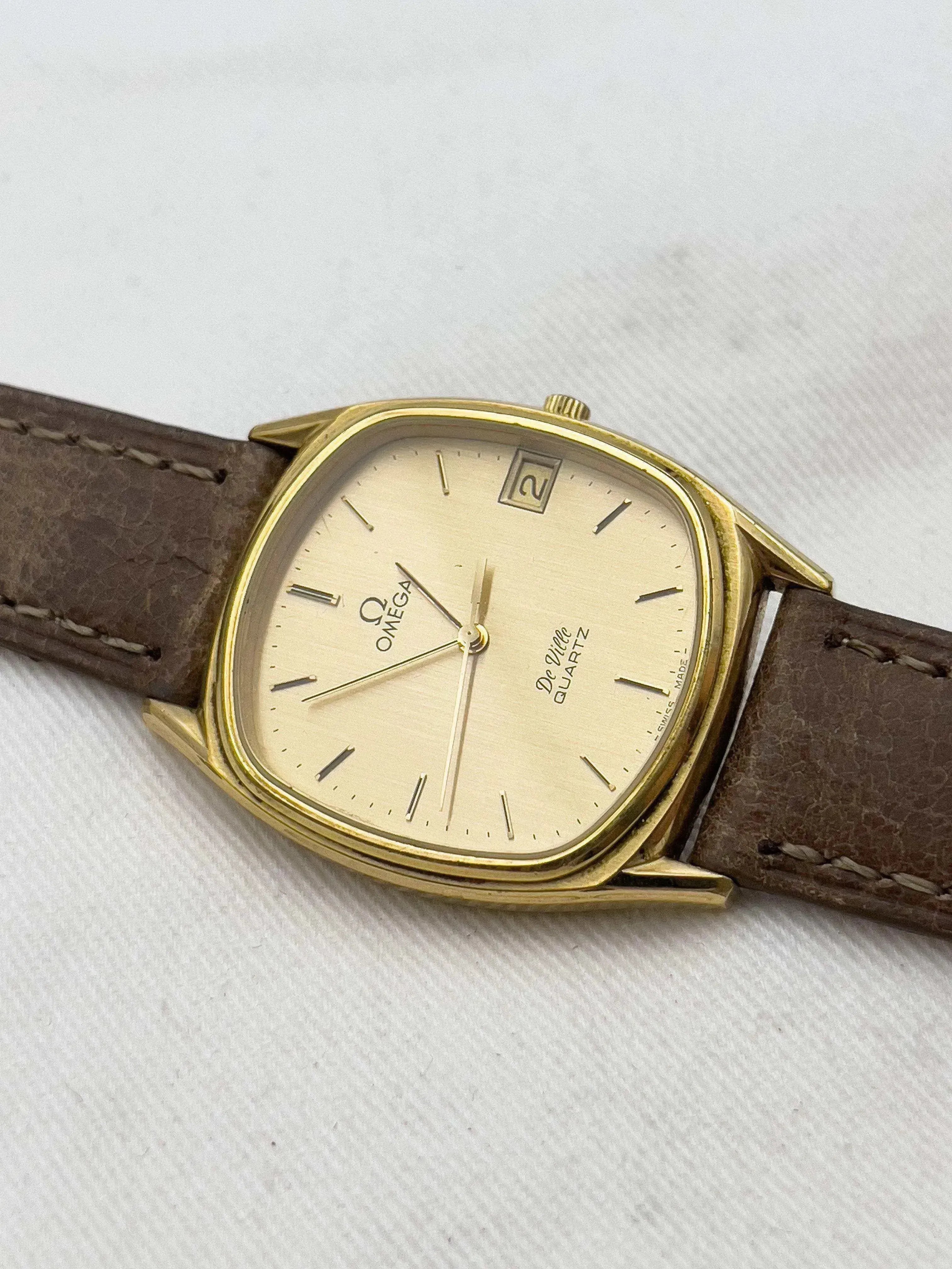 Omega - De Ville Tonneau Plaqué Or Date - 1979 - Atelier Victor