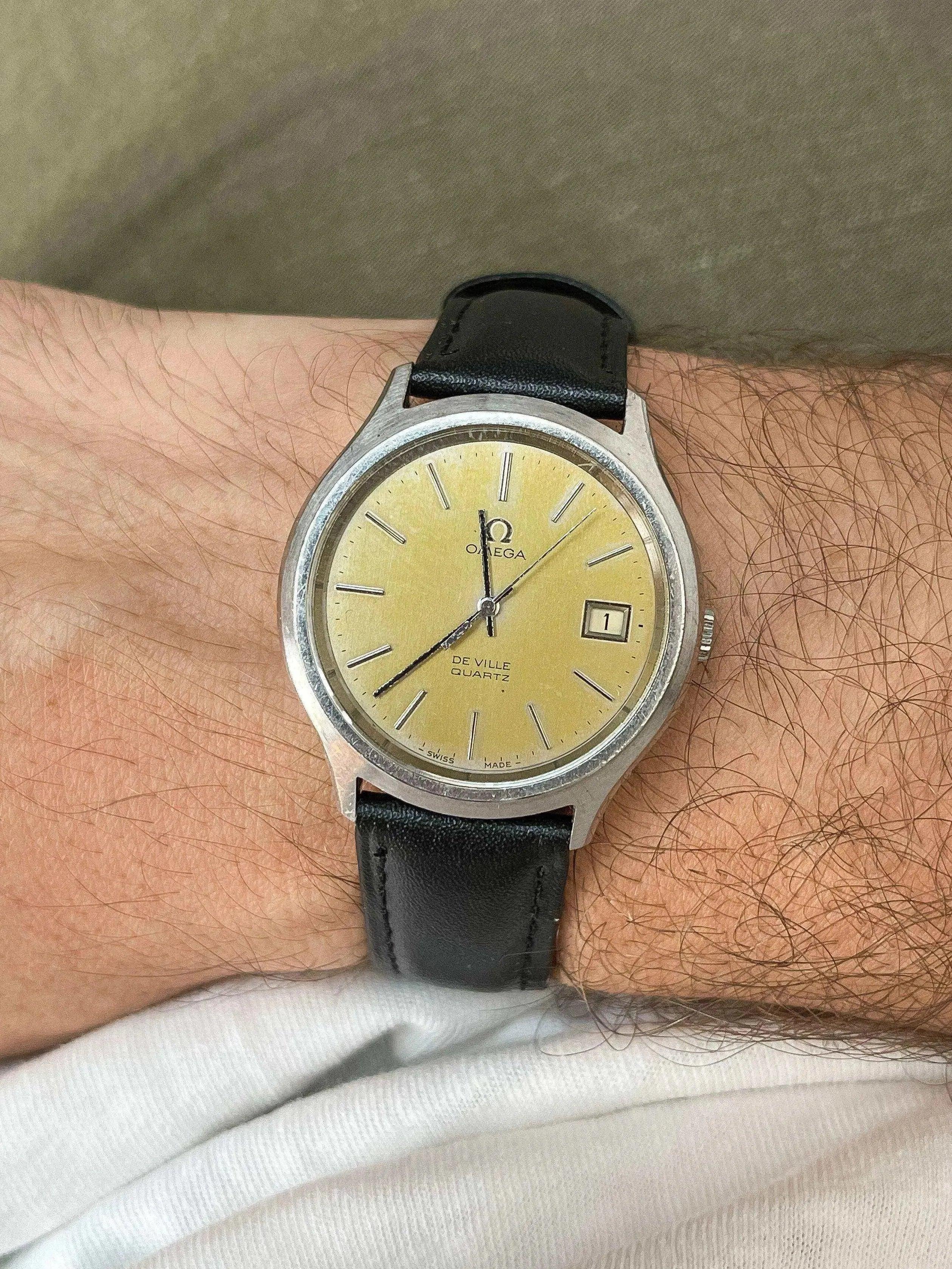 Omega - De Ville Yellow Patine - 1978 - Atelier Victor - Vintage Shop