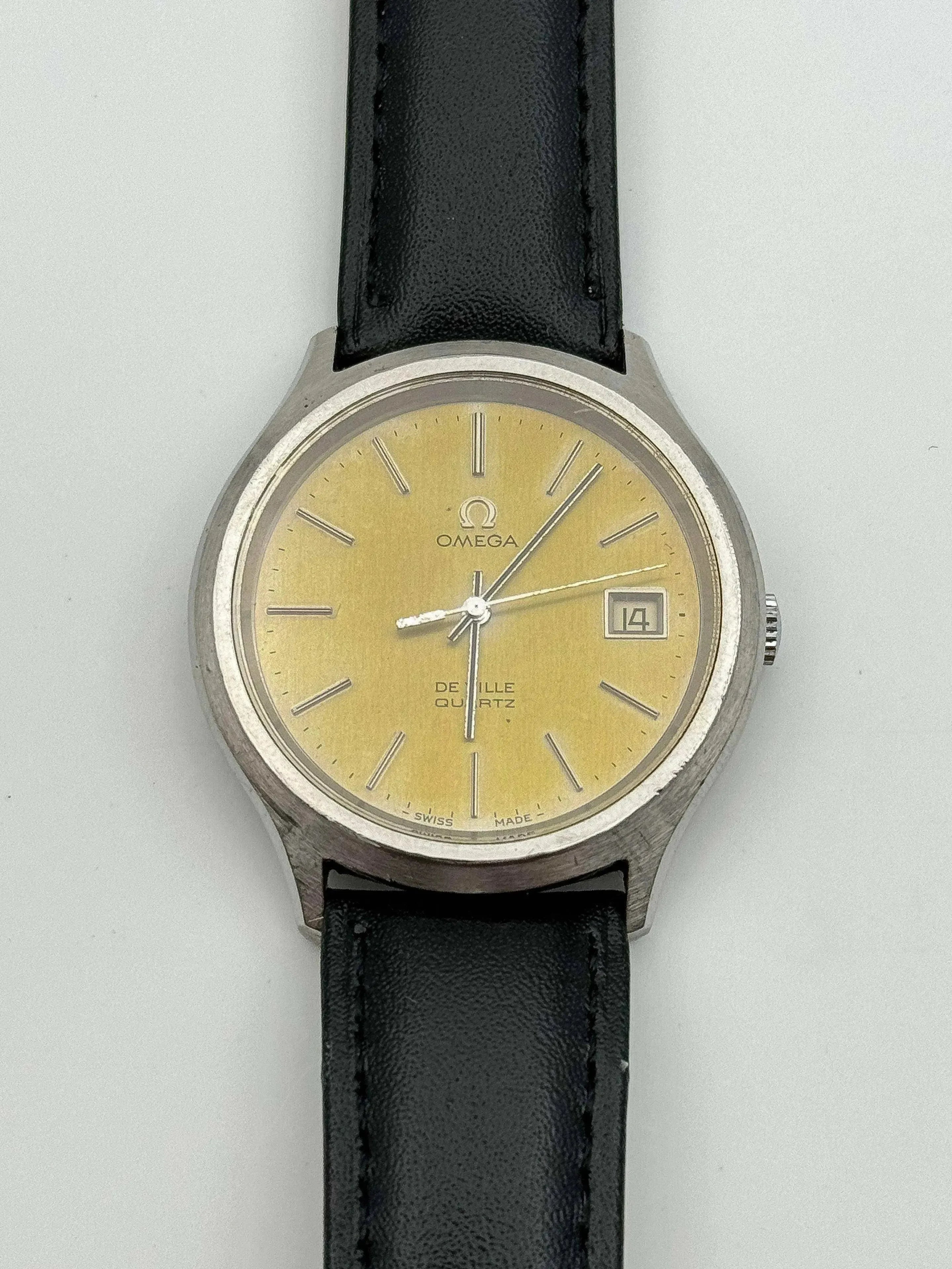 Omega - De Ville Yellow Patine - 1978 - Atelier Victor - Vintage Shop