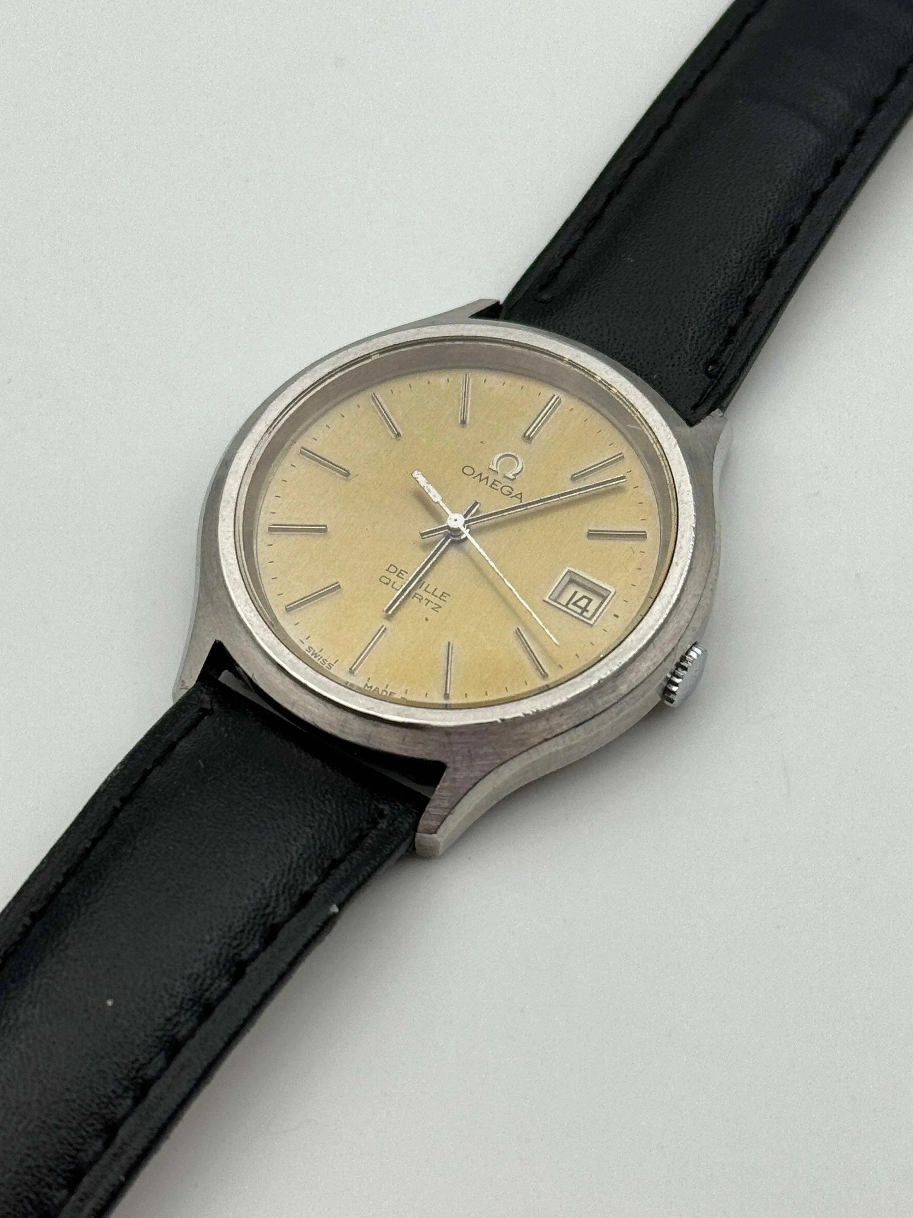 Omega - De Ville Yellow Patine - 1978 - Atelier Victor - Vintage Shop