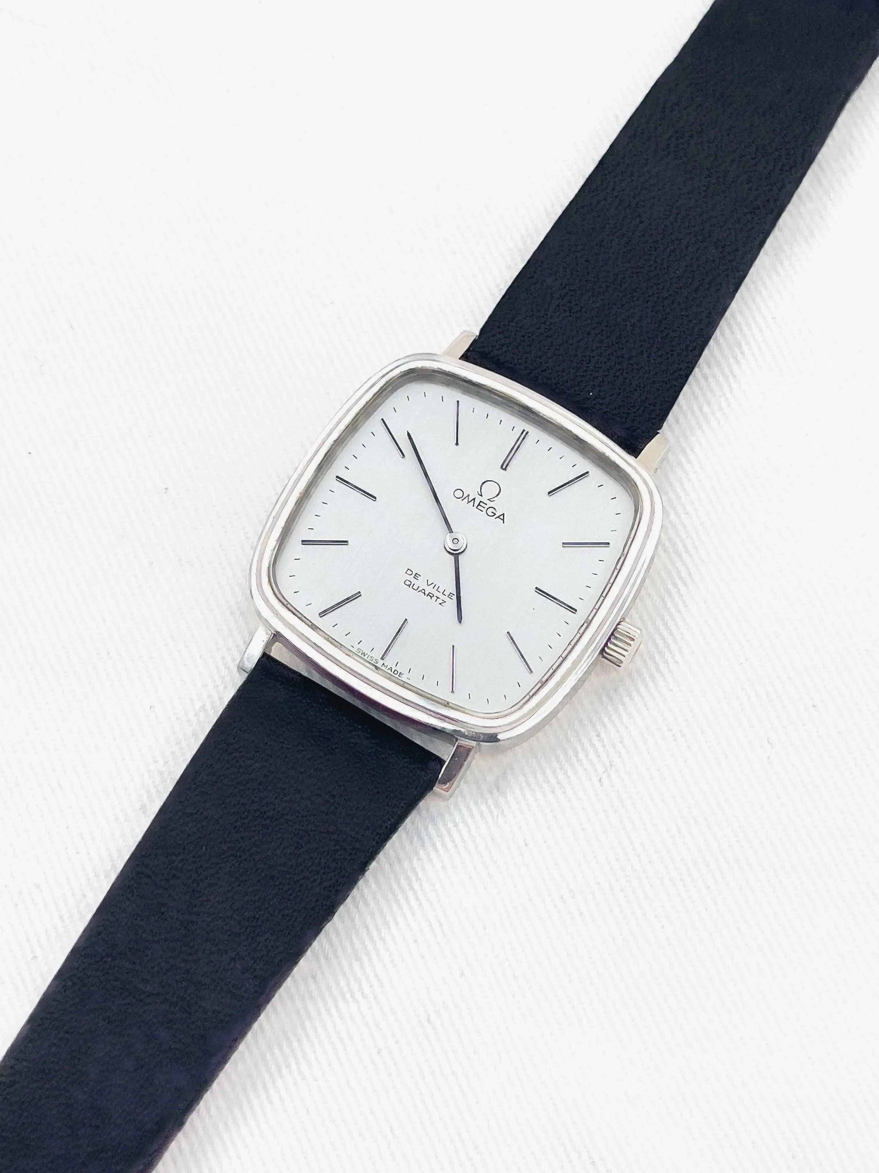 Omega - Dial Acier Quartz - 1976 - Atelier Victor - Vintage Shop