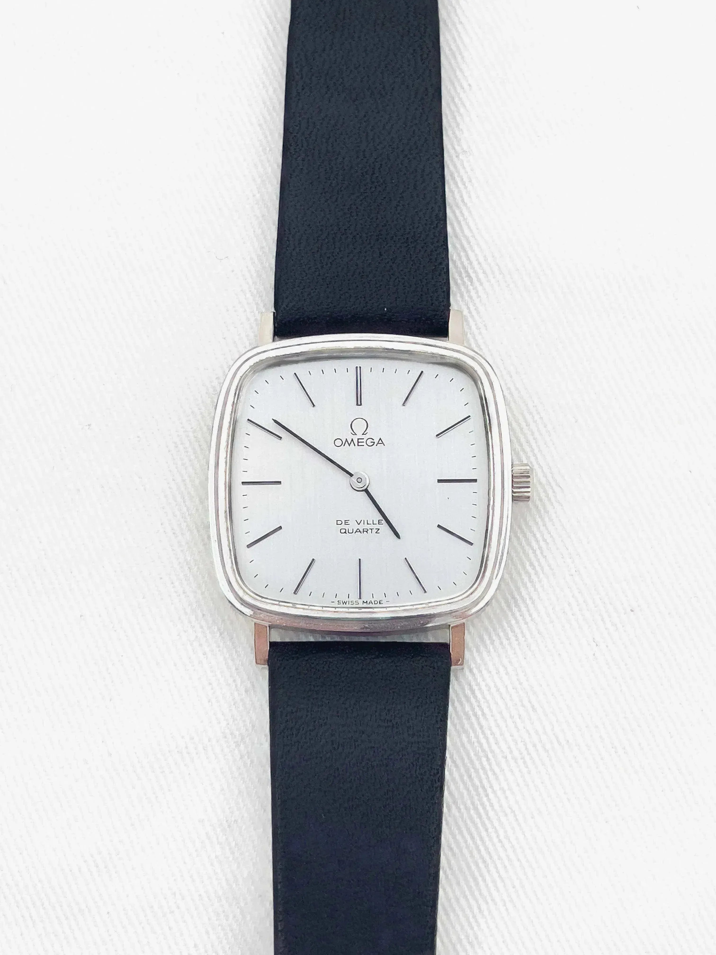 Omega - Dial Acier Quartz - 1976 - Atelier Victor - Vintage Shop