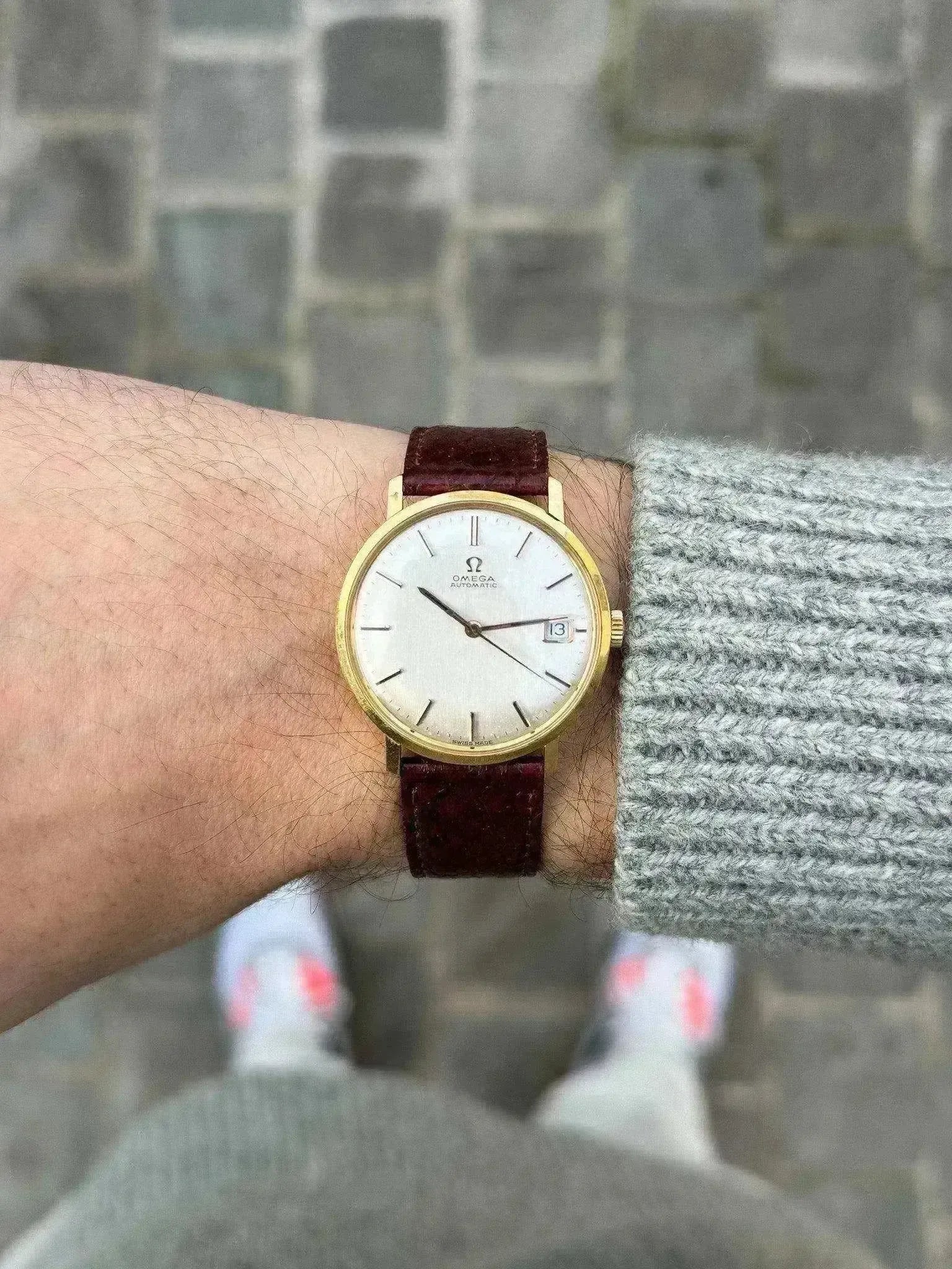 Omega - Dress Watch Or 18k Date - 1966 - Atelier Victor