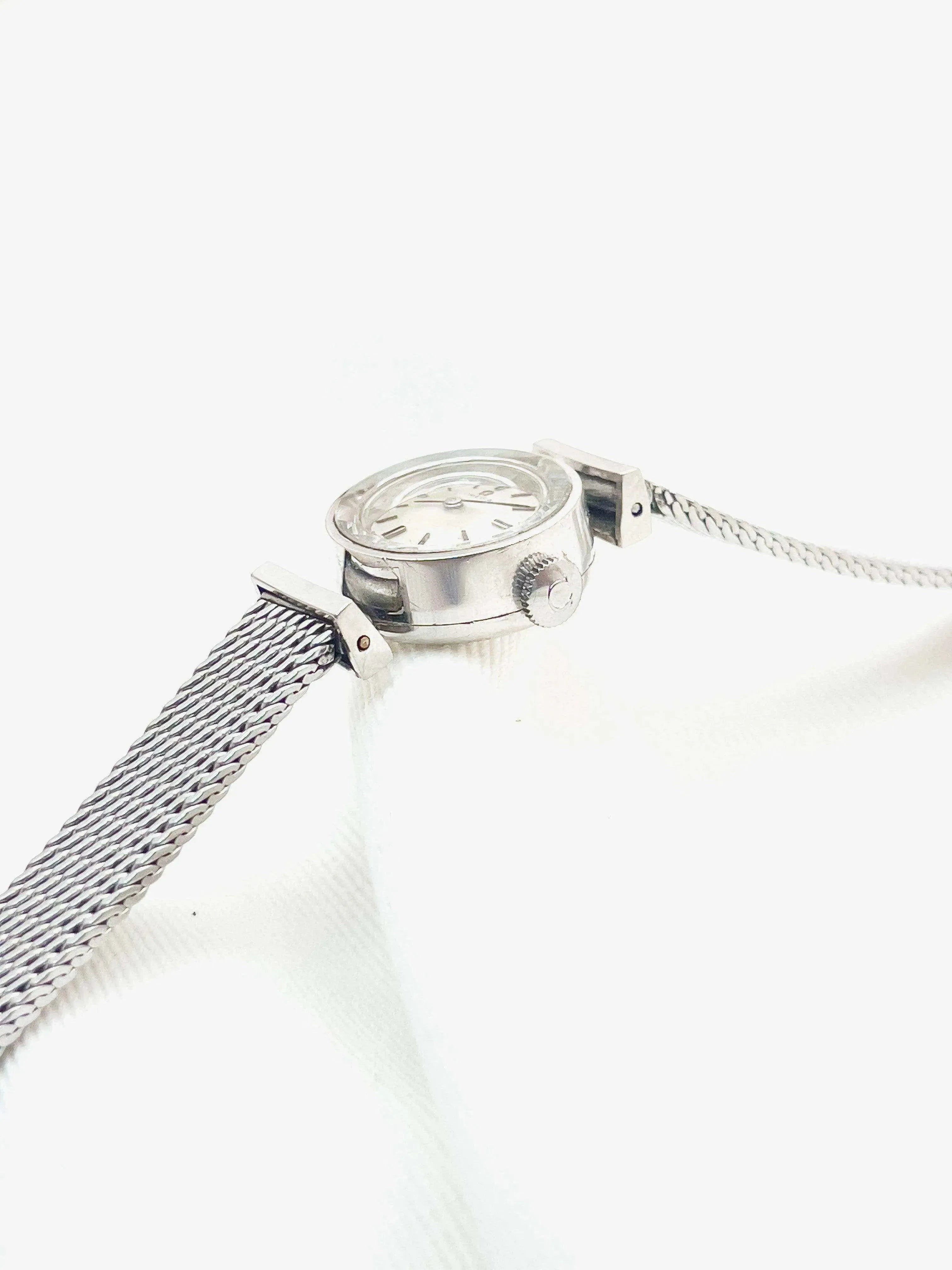 Omega - Femme Verre facette acier - 1961 - Atelier Victor