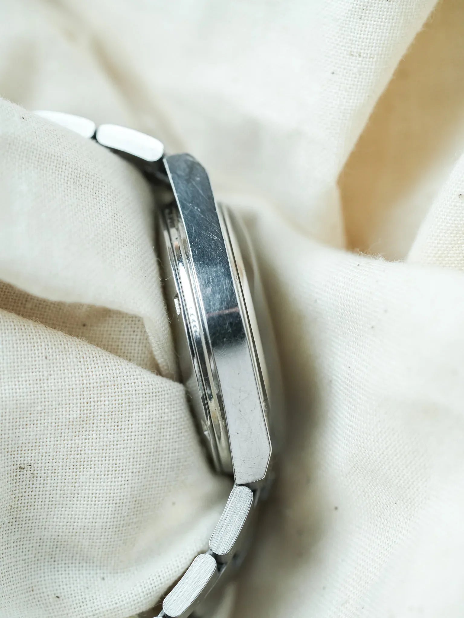 Omega - Genève 166.0099 Acier Anthracite Patine - 1973 - Atelier Victor