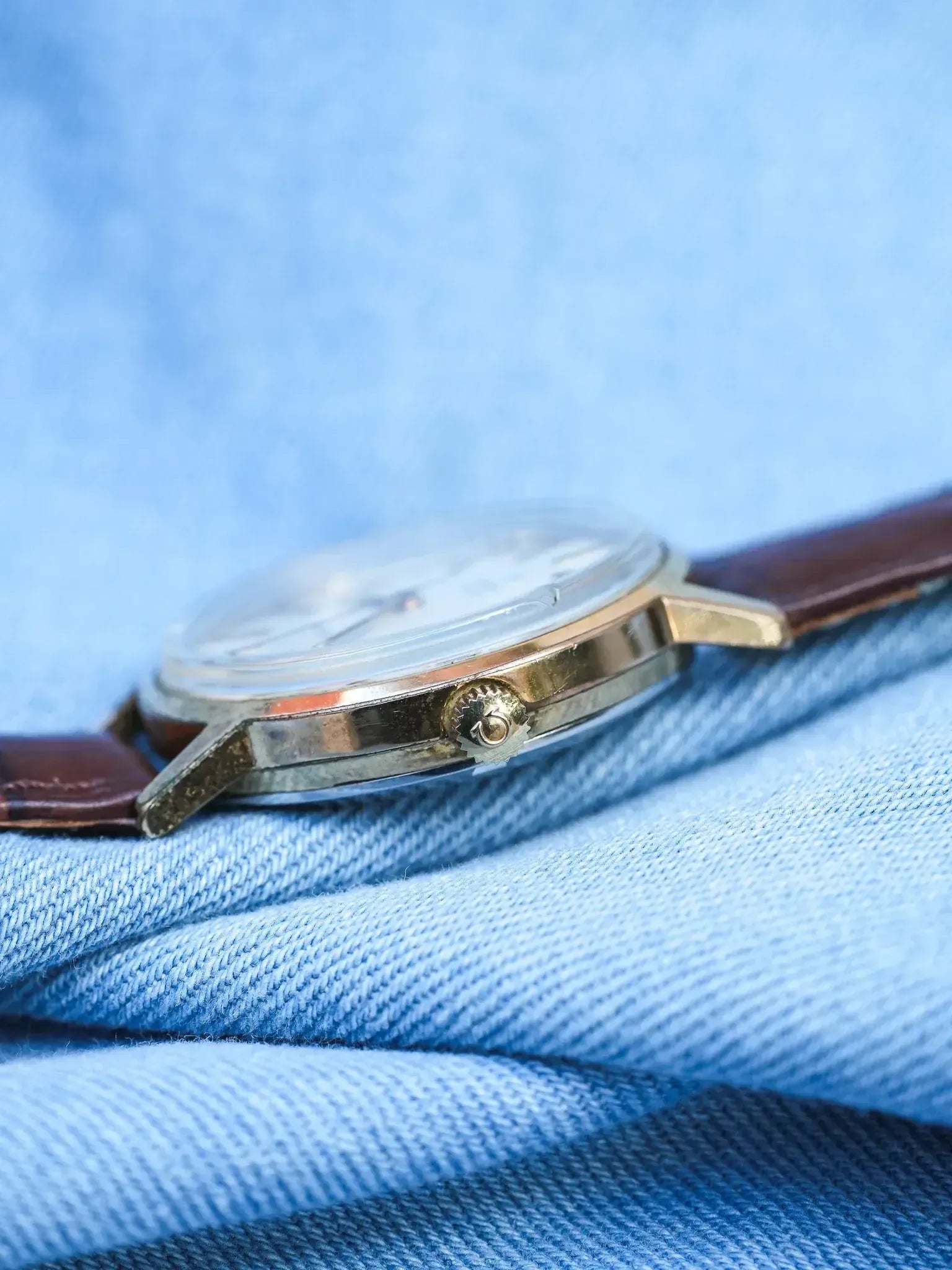 Omega - Genève 166.0163 Plaqué Or Cadran Champagne - 1973 - Atelier Victor