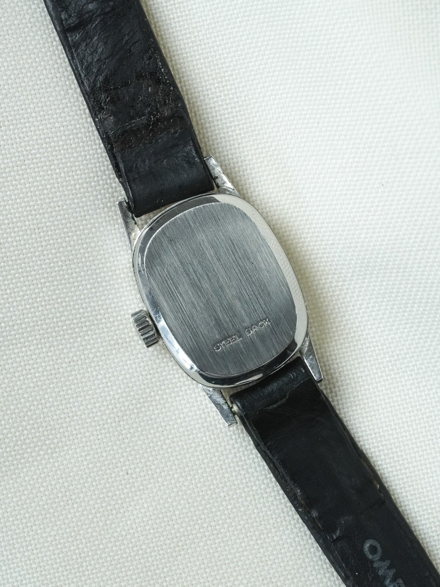 Omega - Genève. 511.454 迷你椭圆形原装钢表盘手链 - 1973
