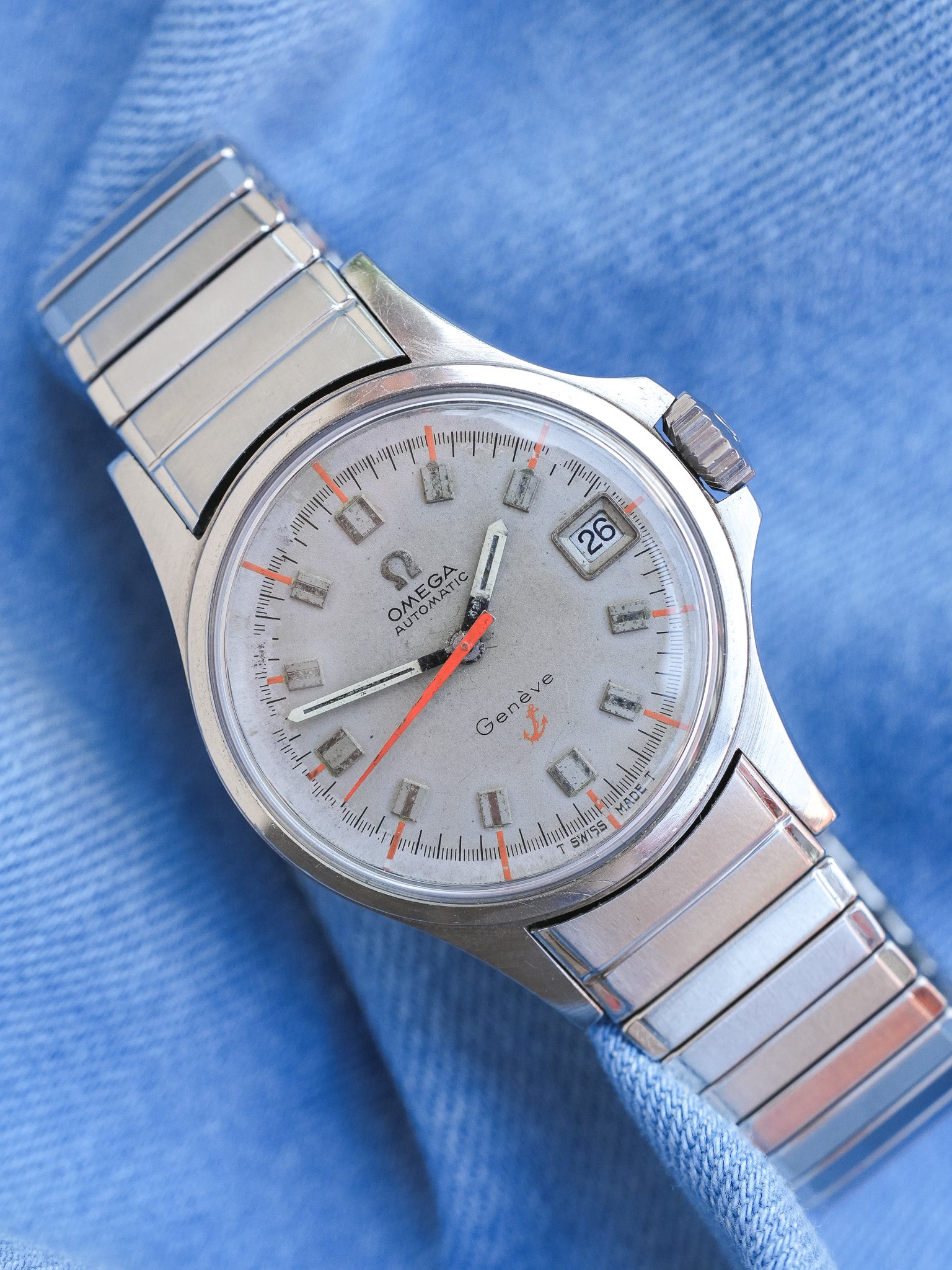 Omega - Genève Admiralty Anchor 166.038 - 1968 - Atelier Victor - Vintage Shop