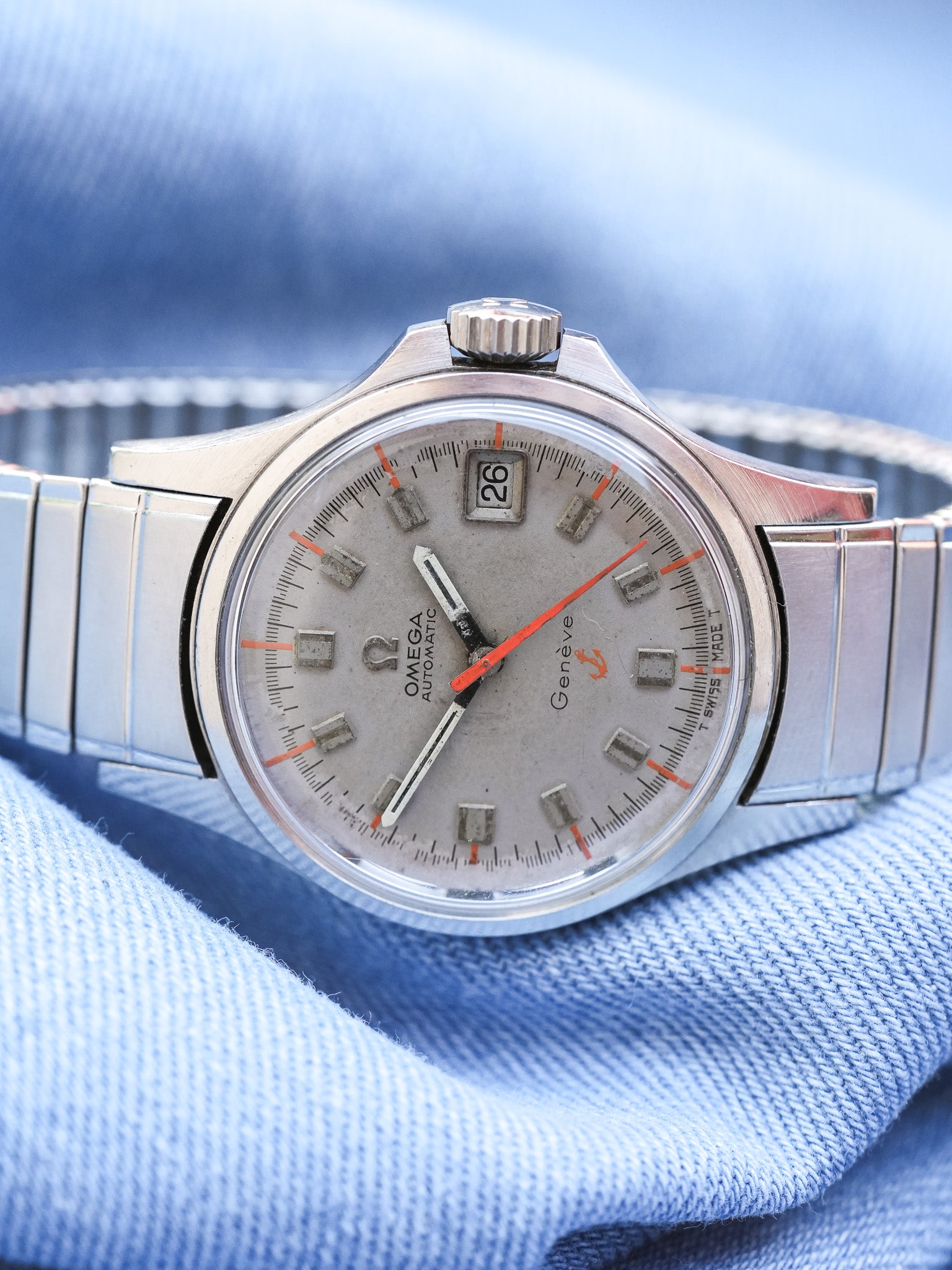 Omega - Genève Admiralty Anchor 166.038 - 1968 - Atelier Victor - Vintage Shop