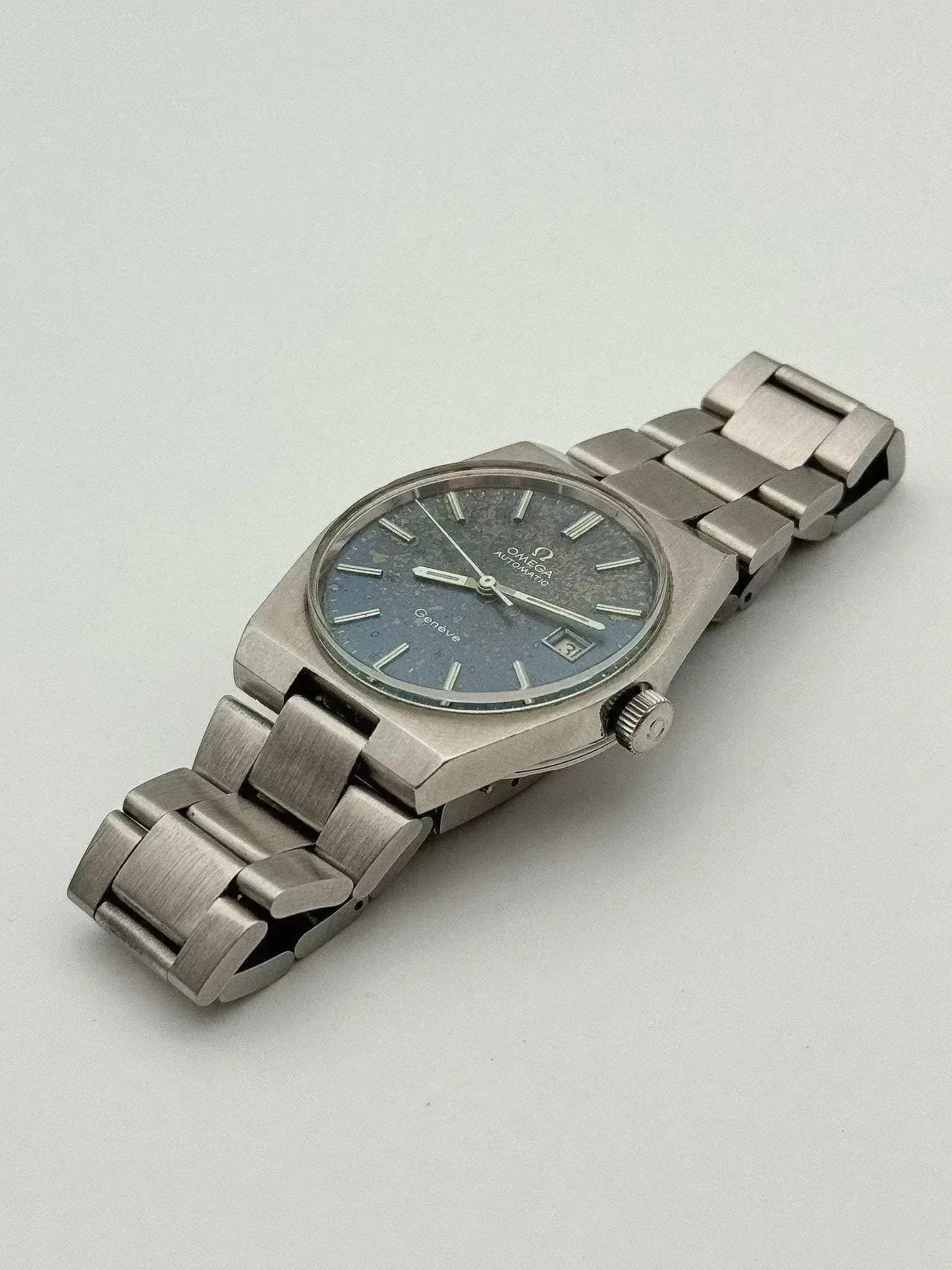 Omega - Genève Blue Patina - 1971 - Atelier Victor