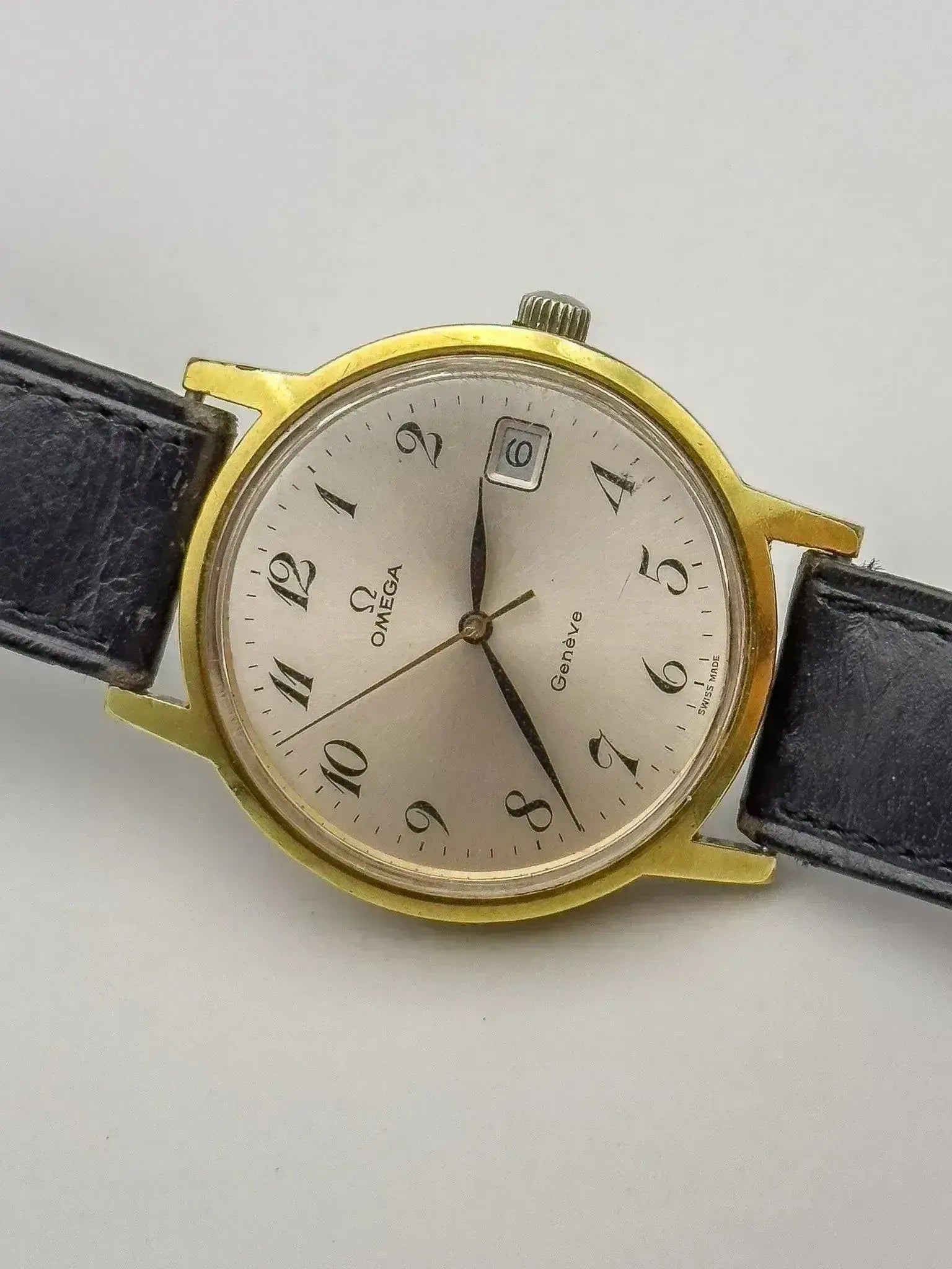 Omega - Genève chiffres Breguet Plaqué or - 1972 - Atelier Victor