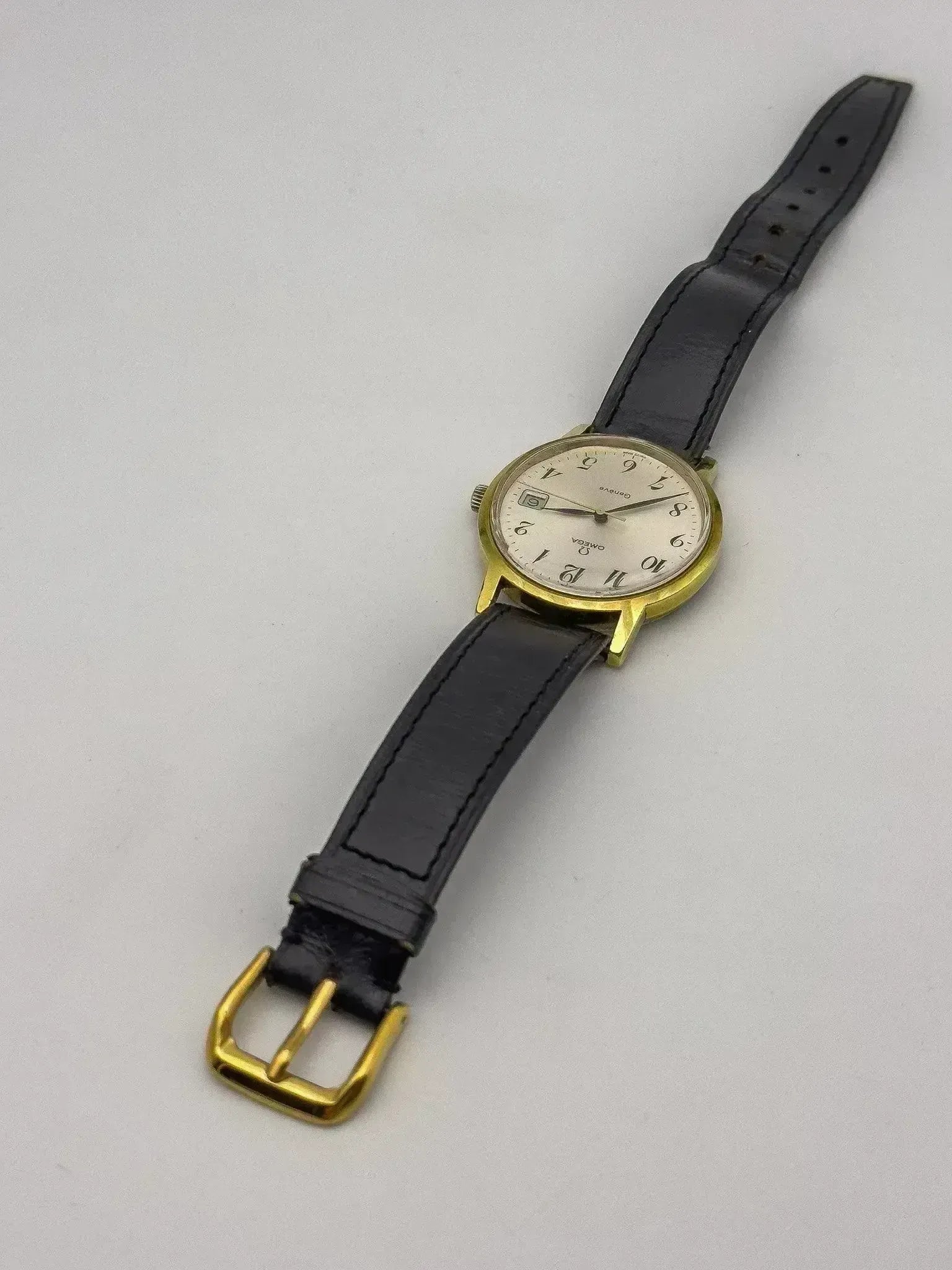 Omega - Genève chiffres Breguet Plaqué or - 1972 - Atelier Victor