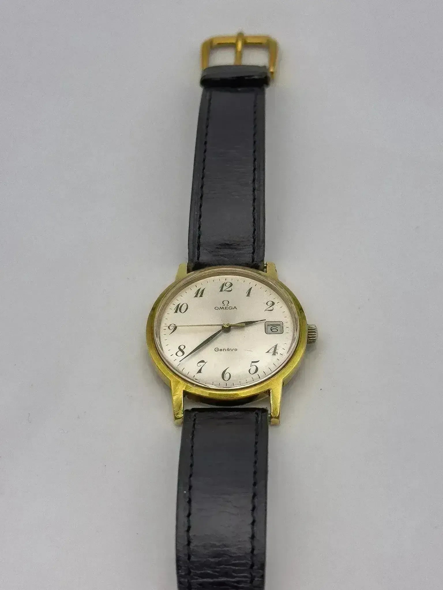 Omega - Genève chiffres Breguet Plaqué or - 1972 - Atelier Victor