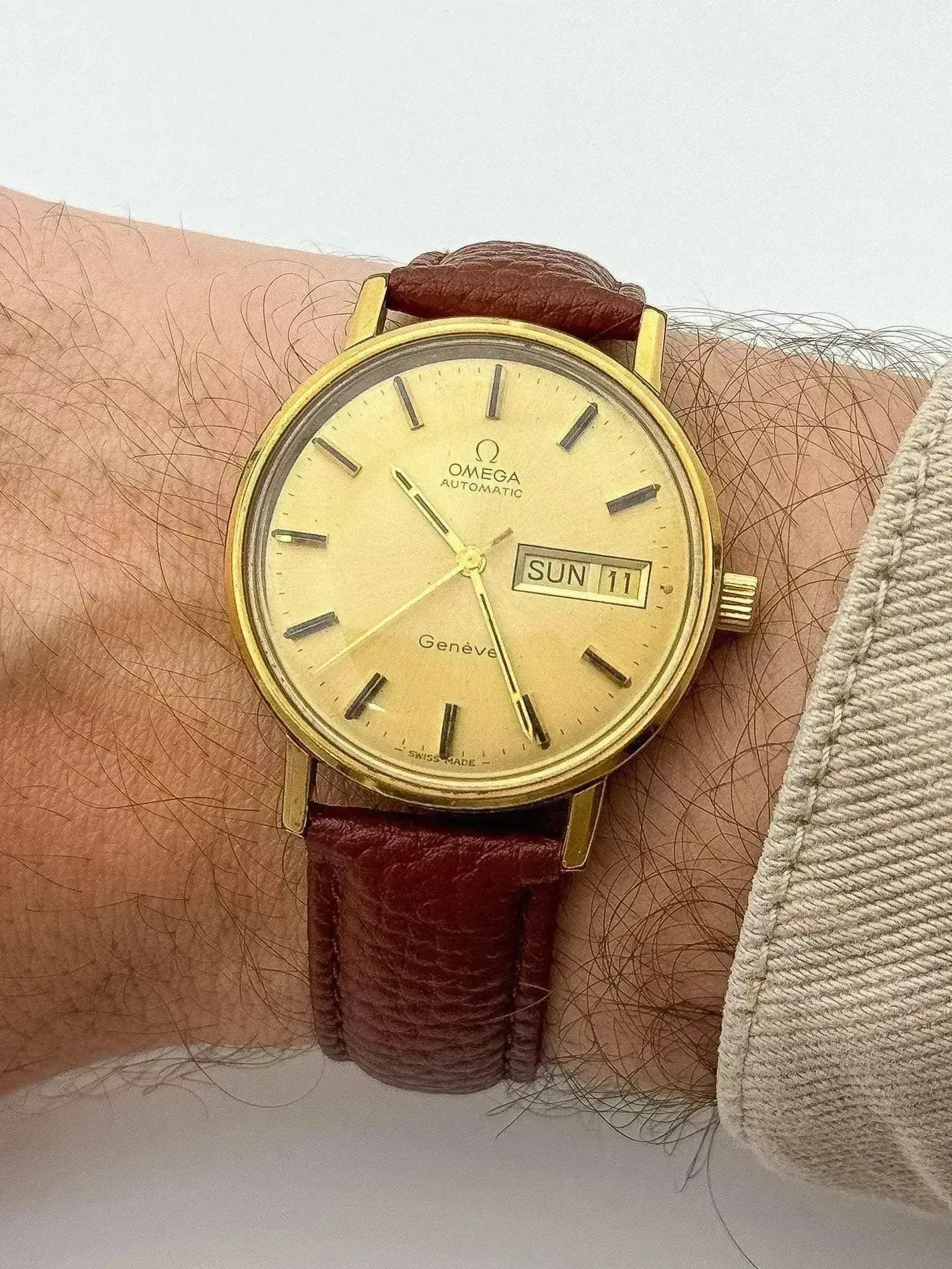 Omega - Genève Daydate Plaqué or Daydate - 1973 - Atelier Victor