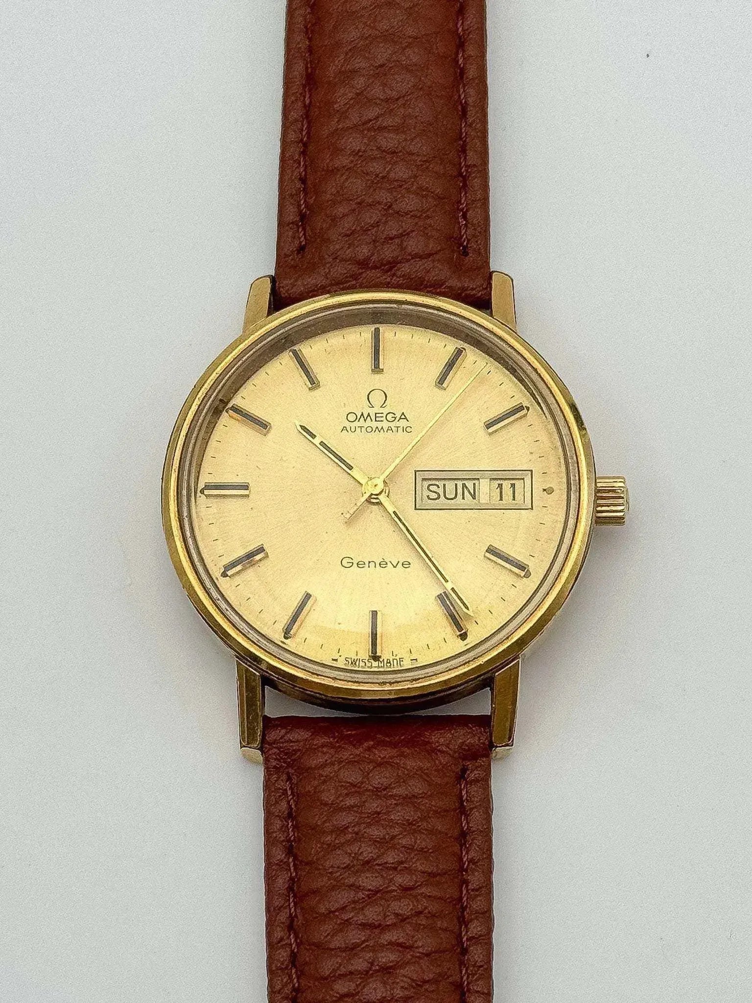 Omega - Genève Daydate Plaqué or Daydate - 1973 - Atelier Victor - Vintage Shop