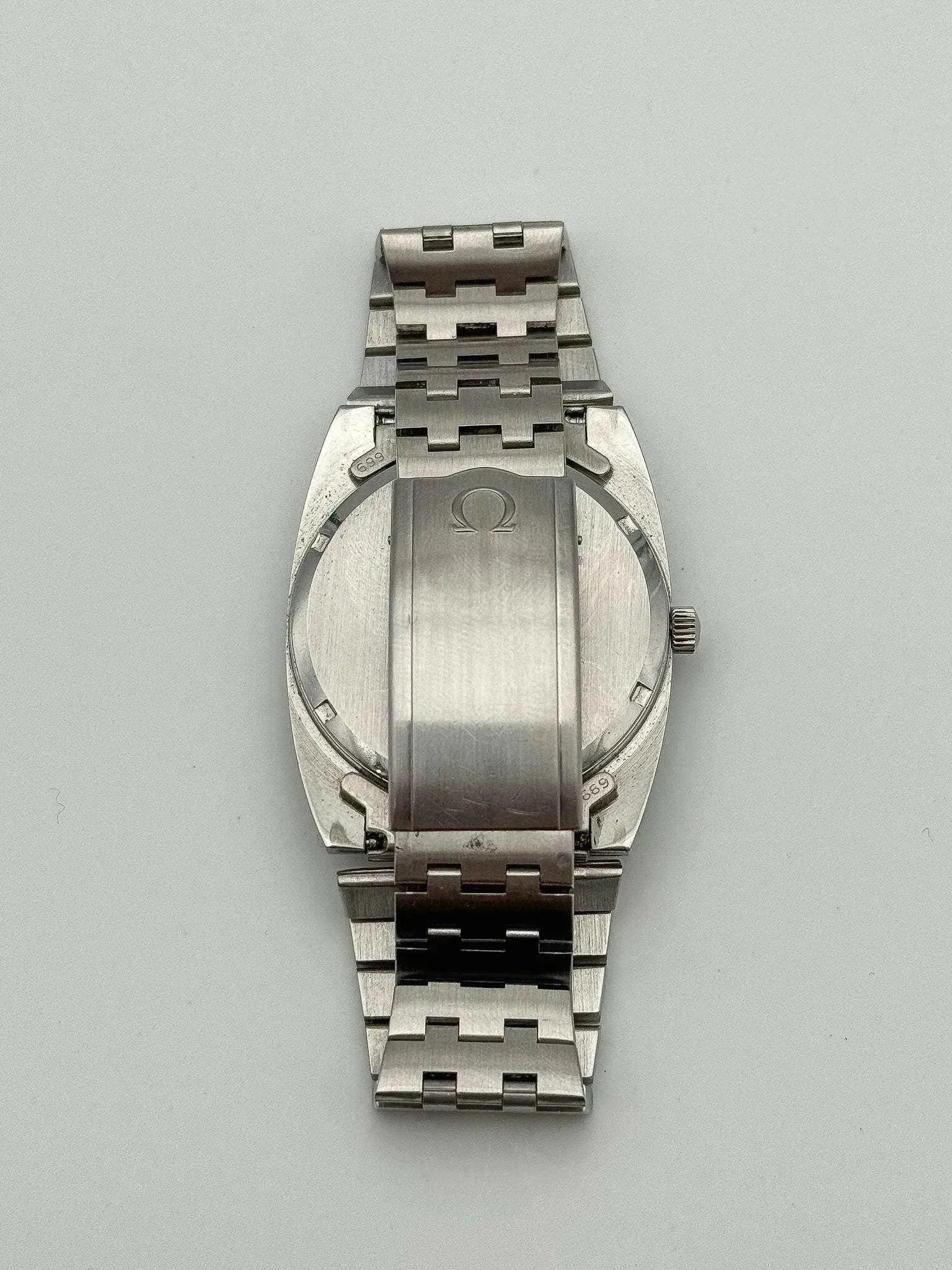 Omega - Genève Daydate XL Bracelet acier Omega - 1974 - Atelier Victor