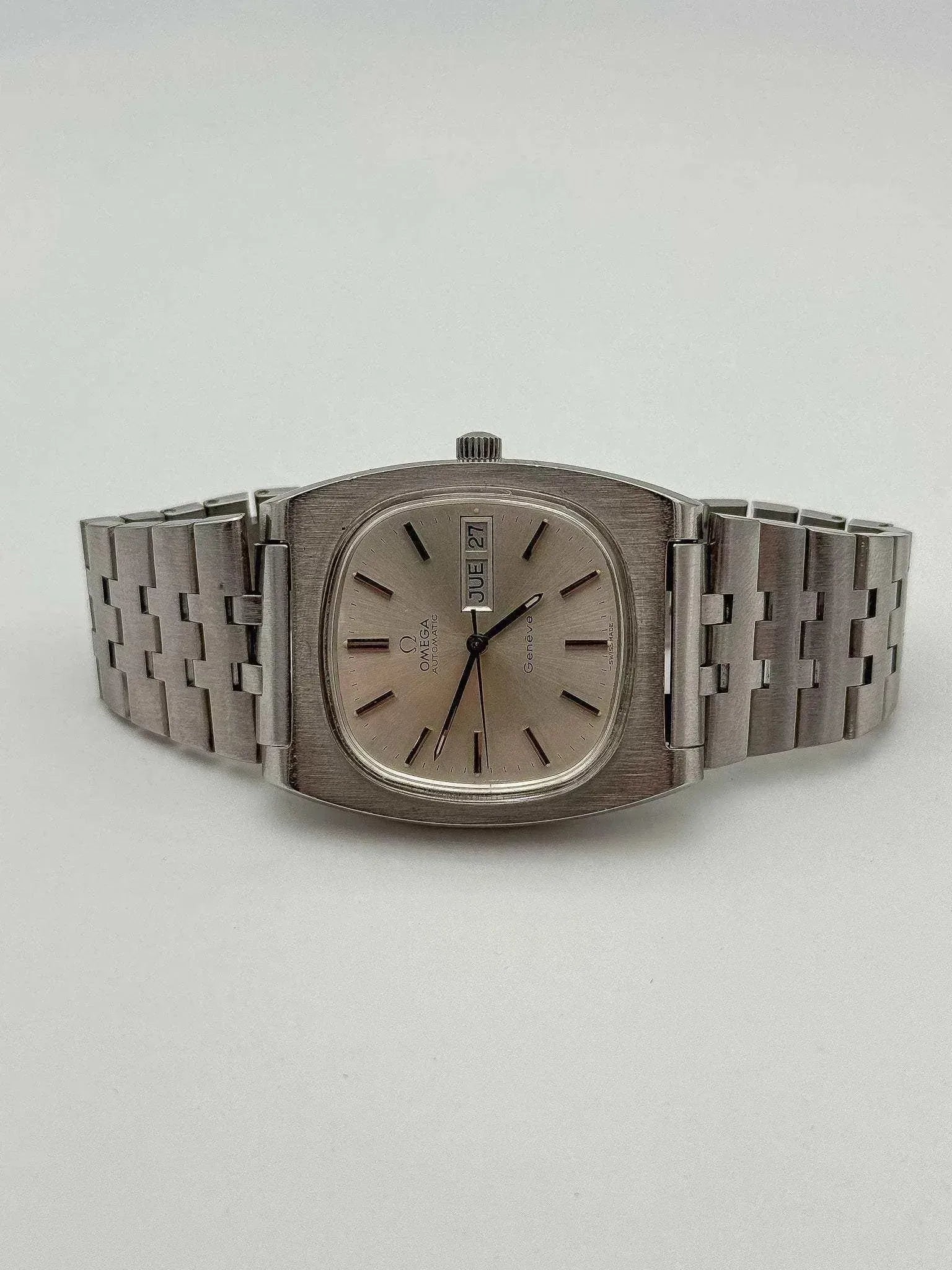 Omega - Genève Daydate XL Bracelet acier Omega - 1974 - Atelier Victor