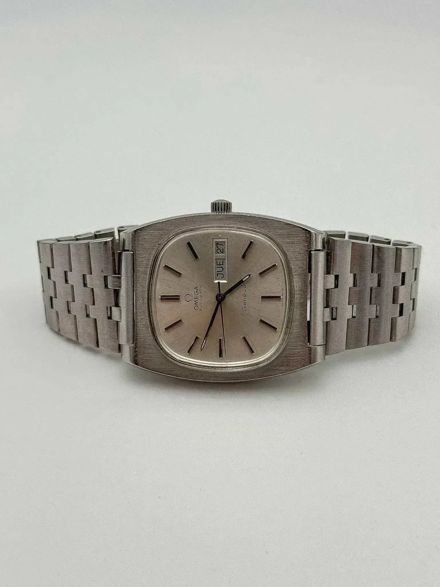 Omega - Genève Daydate XL Bracelet acier Omega - 1974 - Atelier Victor