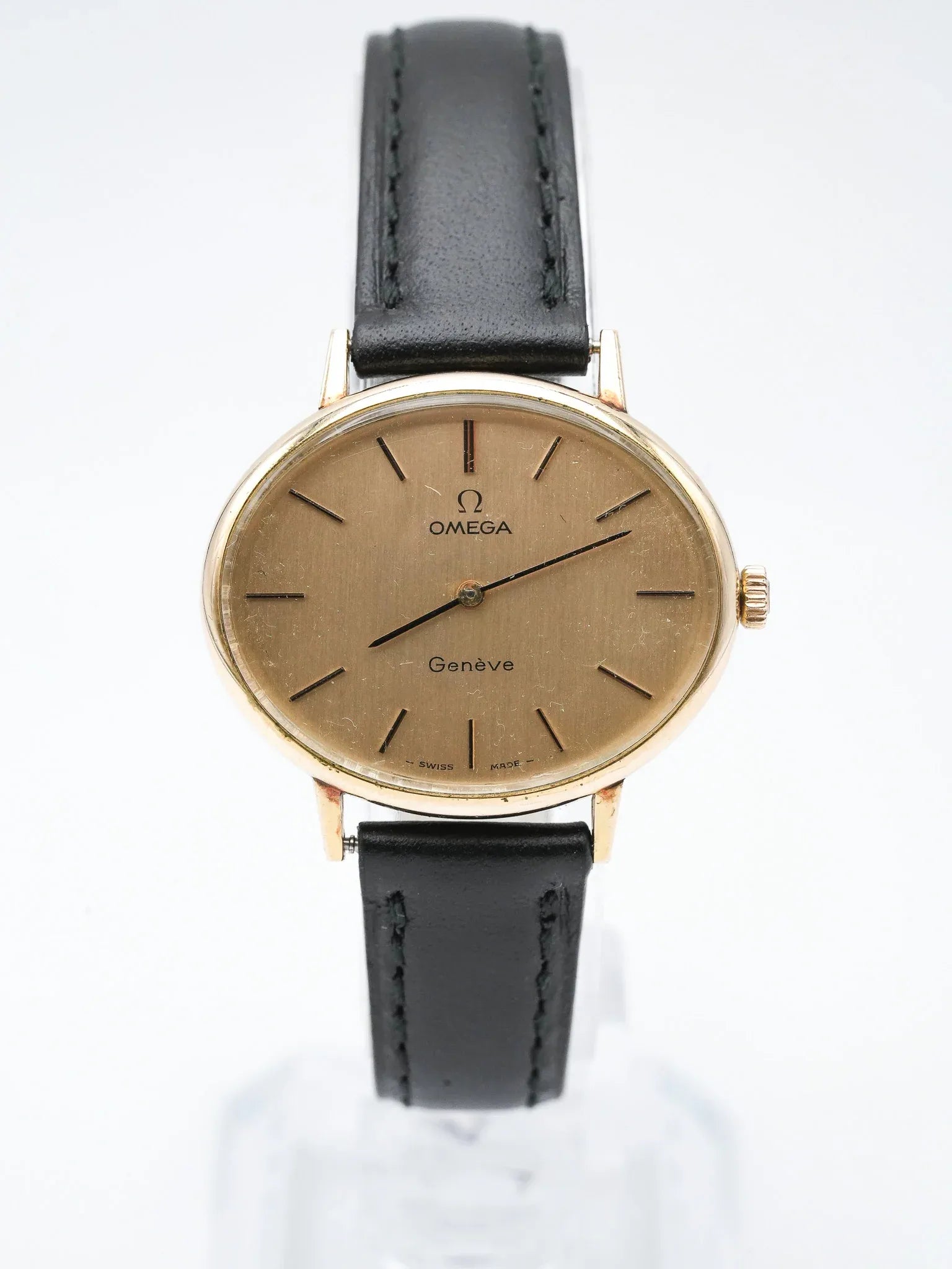 Omega - Genève Ellipse Horizontale Plaqué or - 1970s - Atelier Victor