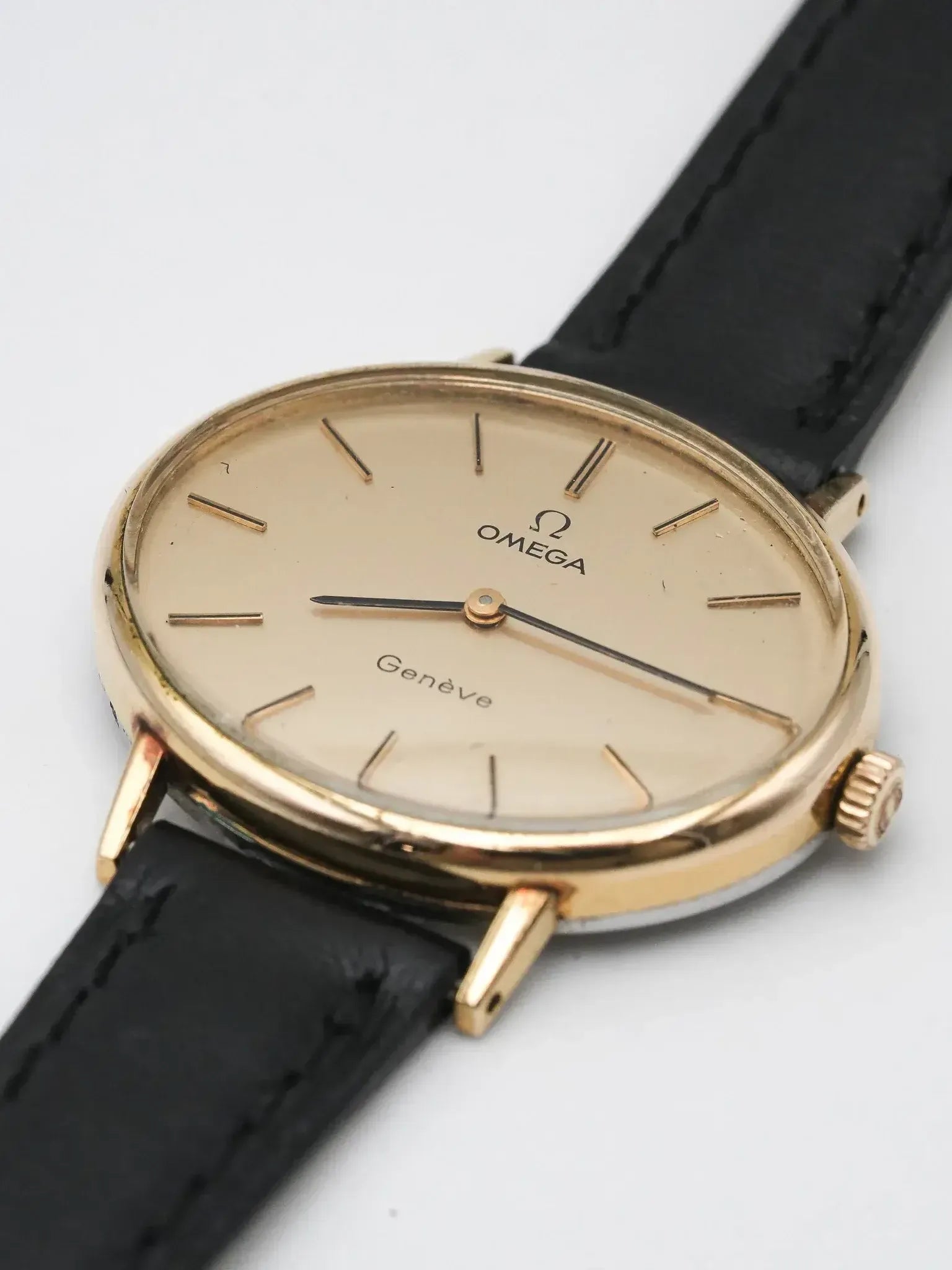 Omega - Genève Ellipse Horizontale Plaqué or - 1970s - Atelier Victor
