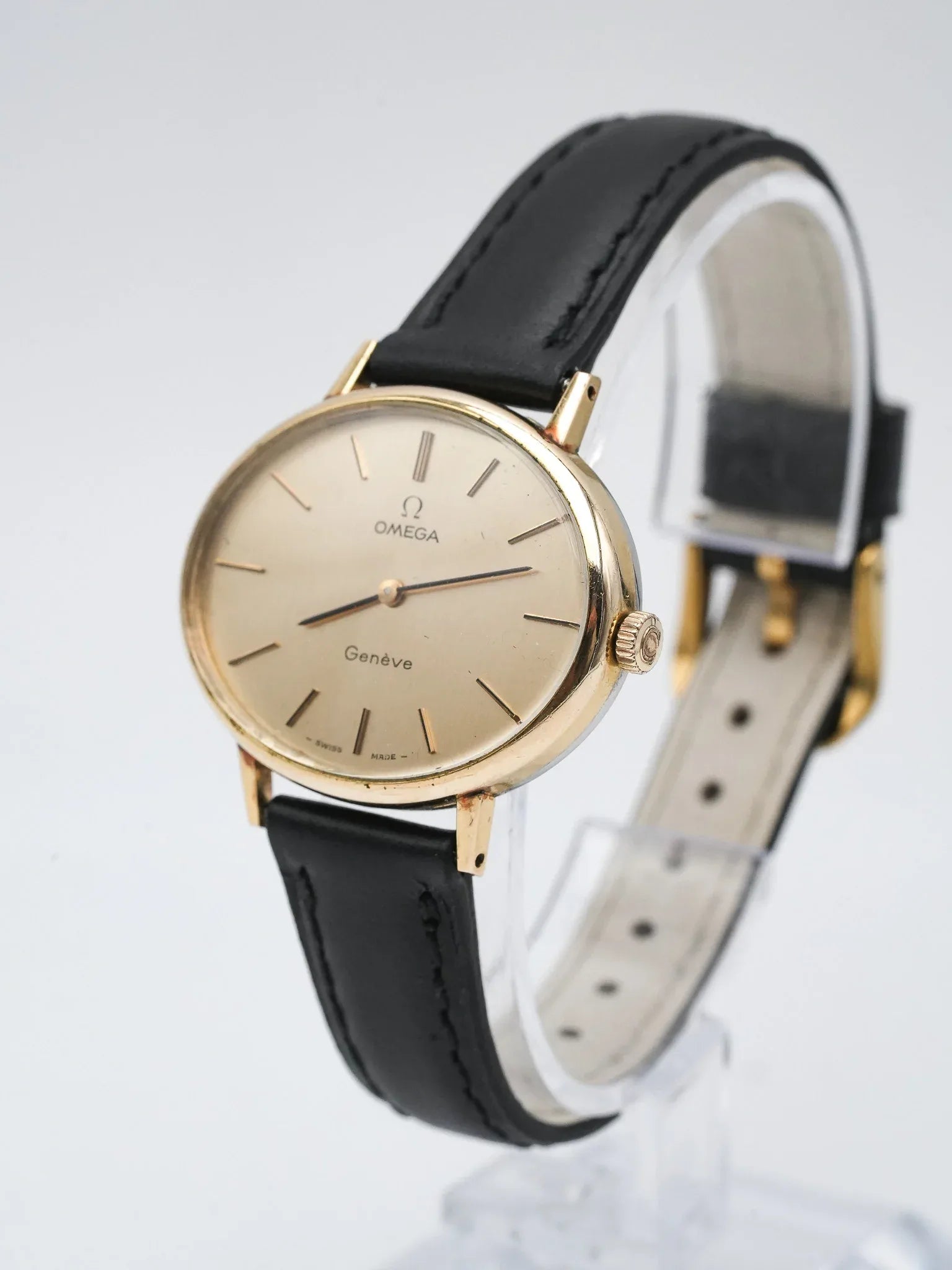 Omega - Genève Ellipse Horizontale Plaqué or - 1970s - Atelier Victor - Vintage Shop