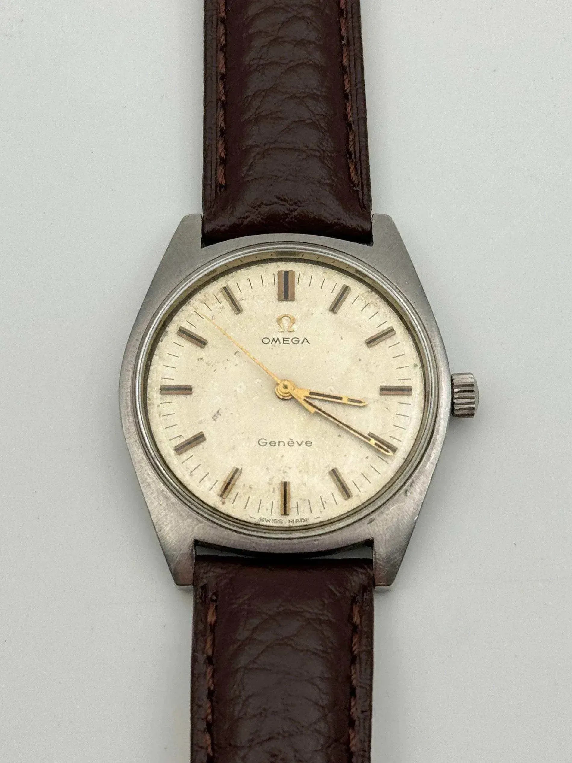 Omega - Genève Patine Index Champagne - 1969 - Atelier Victor