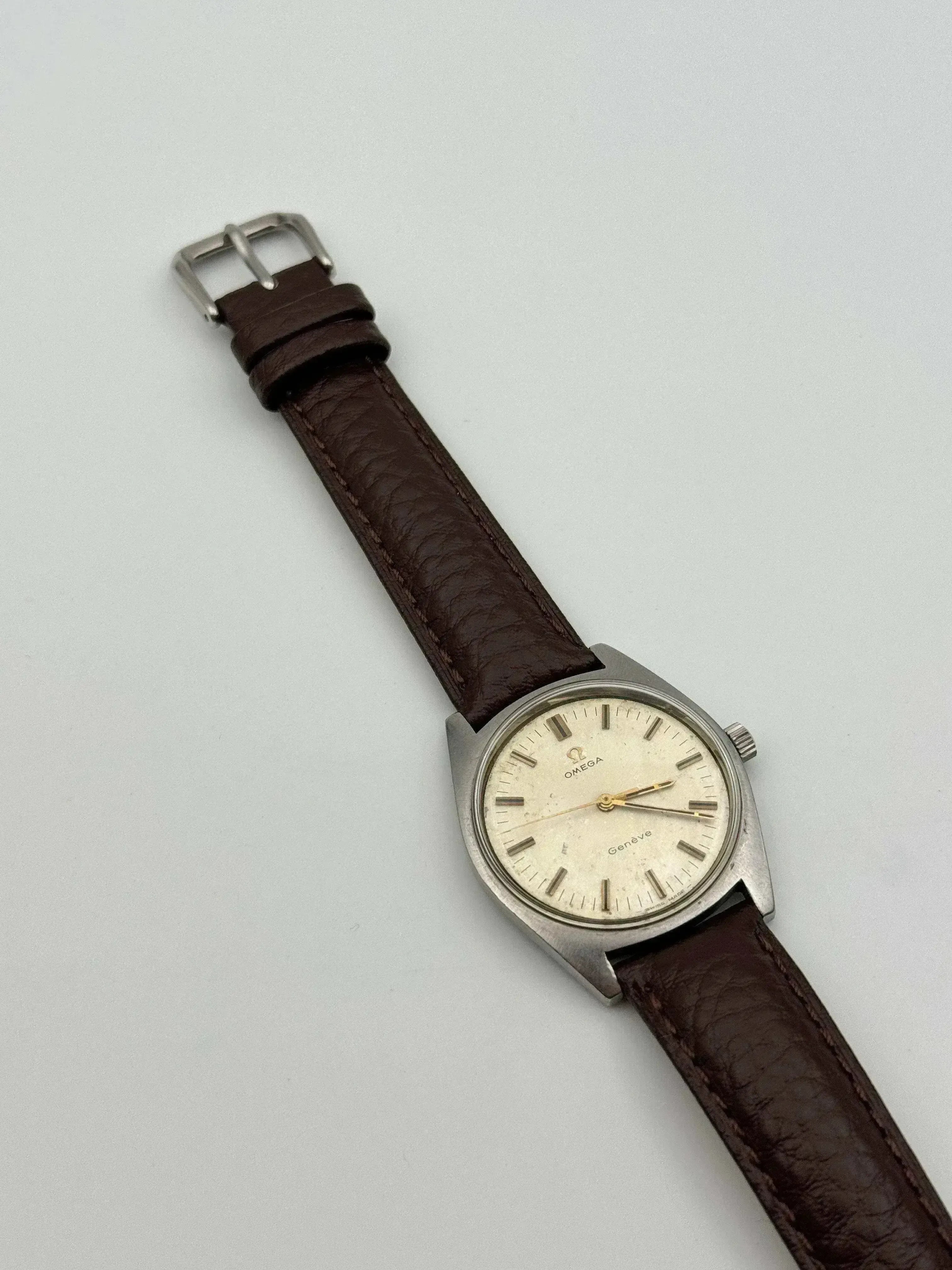 Omega - Genève Patine Index Champagne - 1969 - Atelier Victor