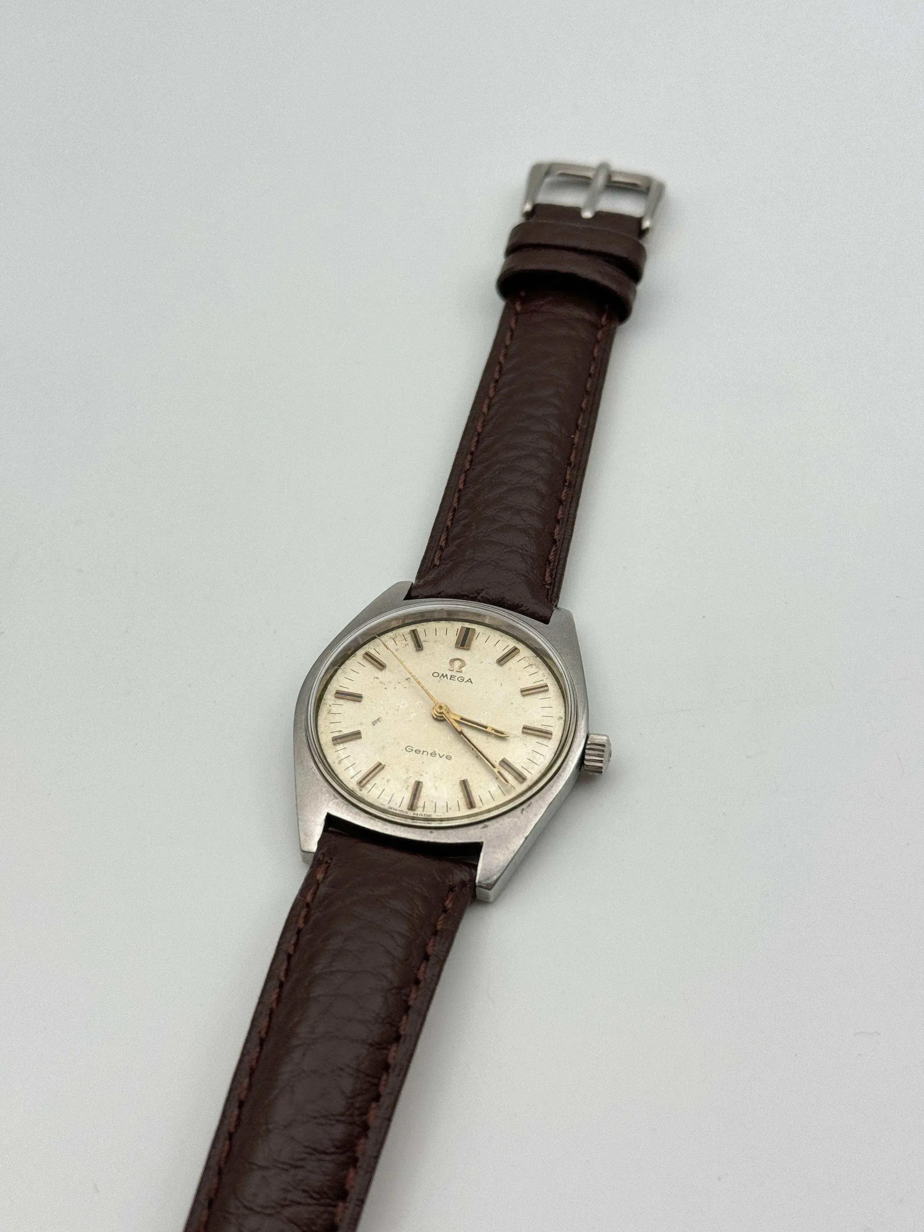 Omega - Genève Patine Index Champagne - 1969 - Atelier Victor