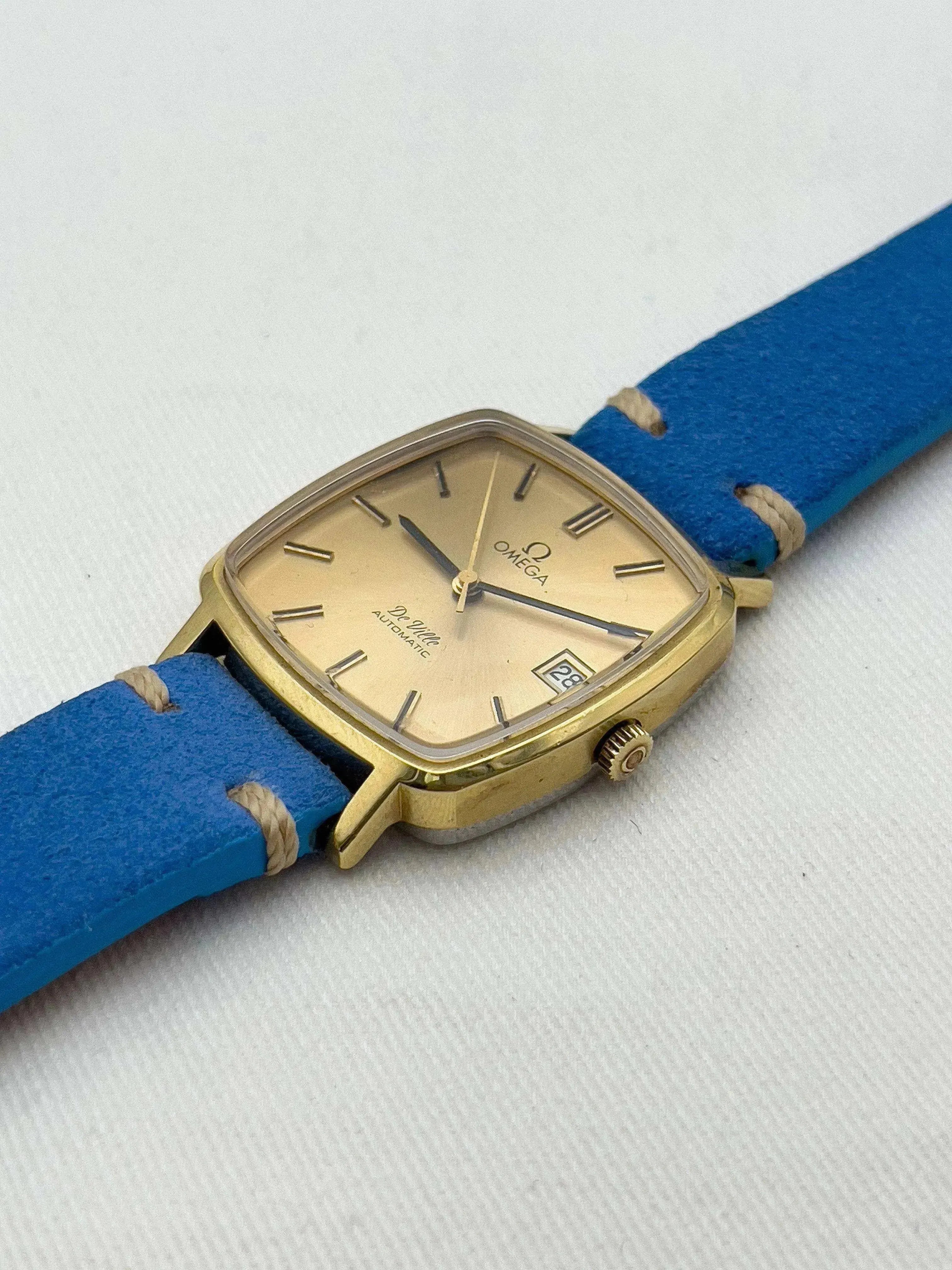 Omega - Gold Square Black Index - 1978 - Atelier Victor - Vintage Shop