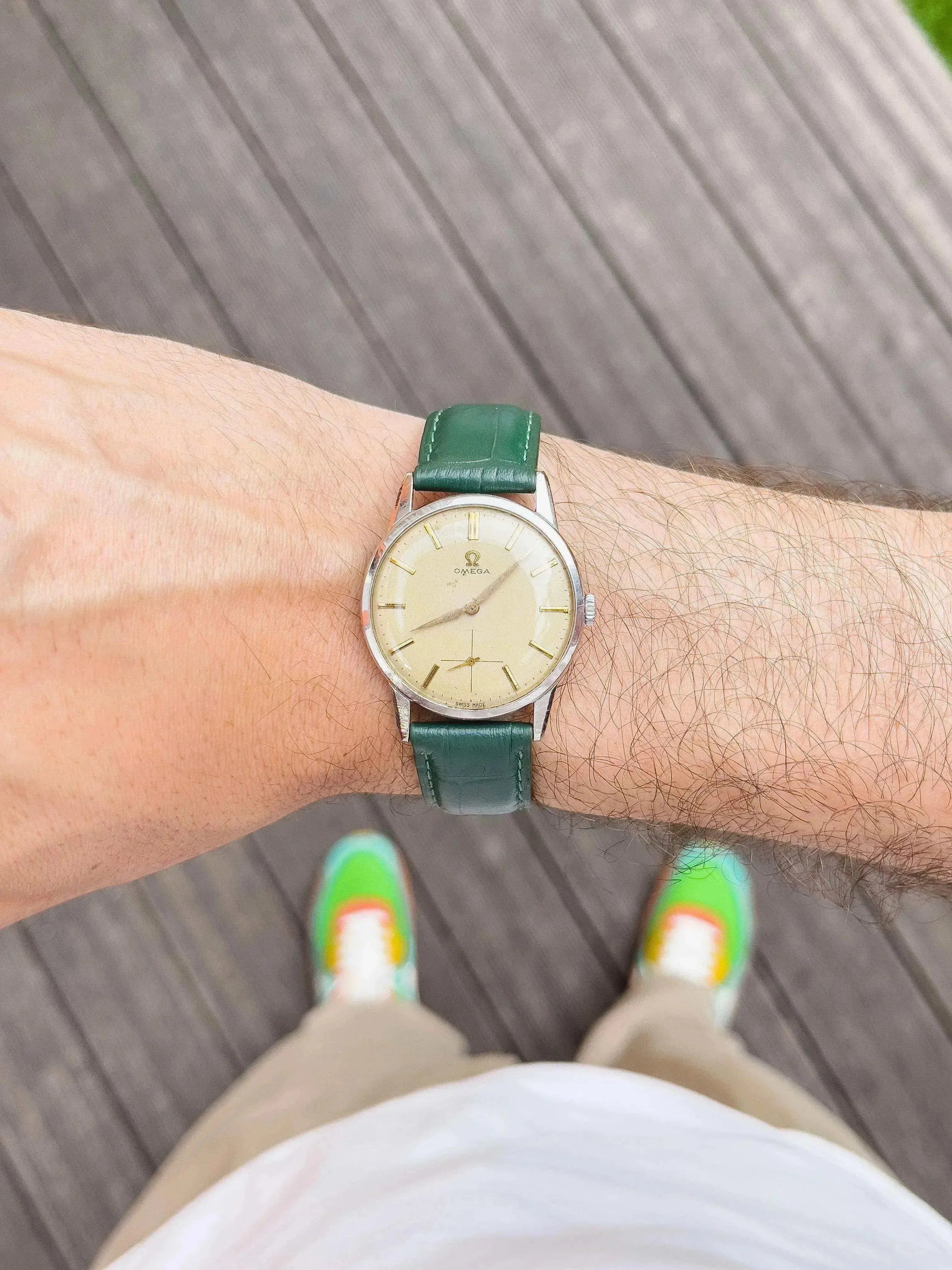 Omega - Honeycomb Dial - 1960 - Atelier Victor - Vintage Shop