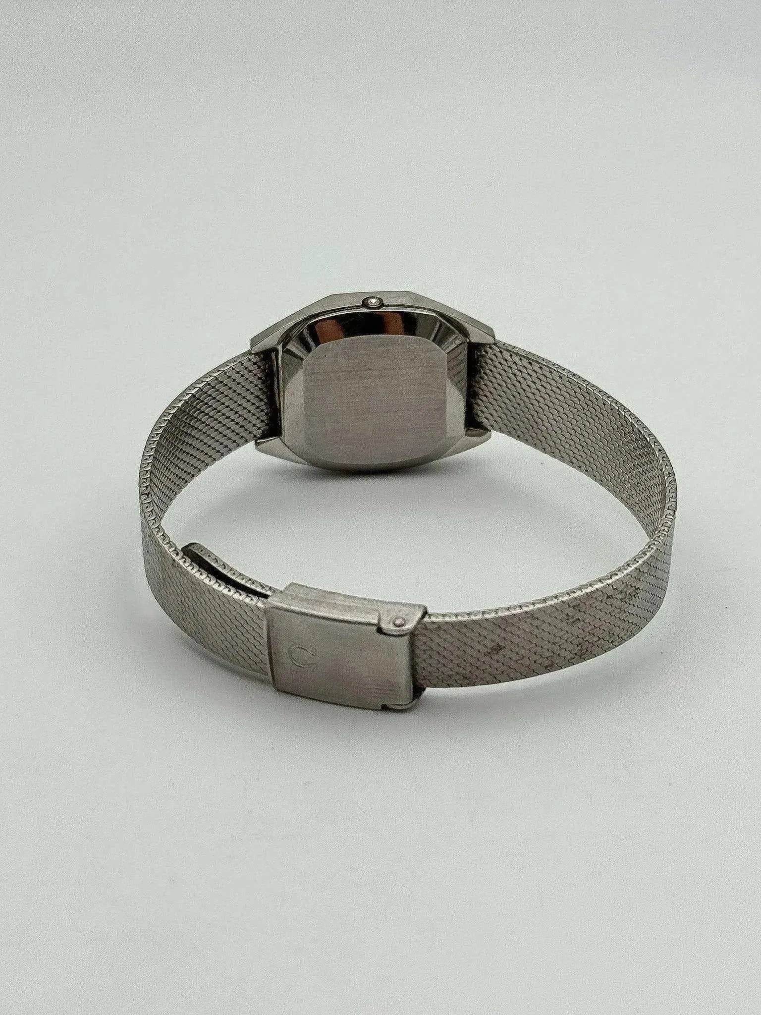 Omega - MIni Constellation 591.0006 Octogonale Noir Acier - 1976 - Atelier Victor