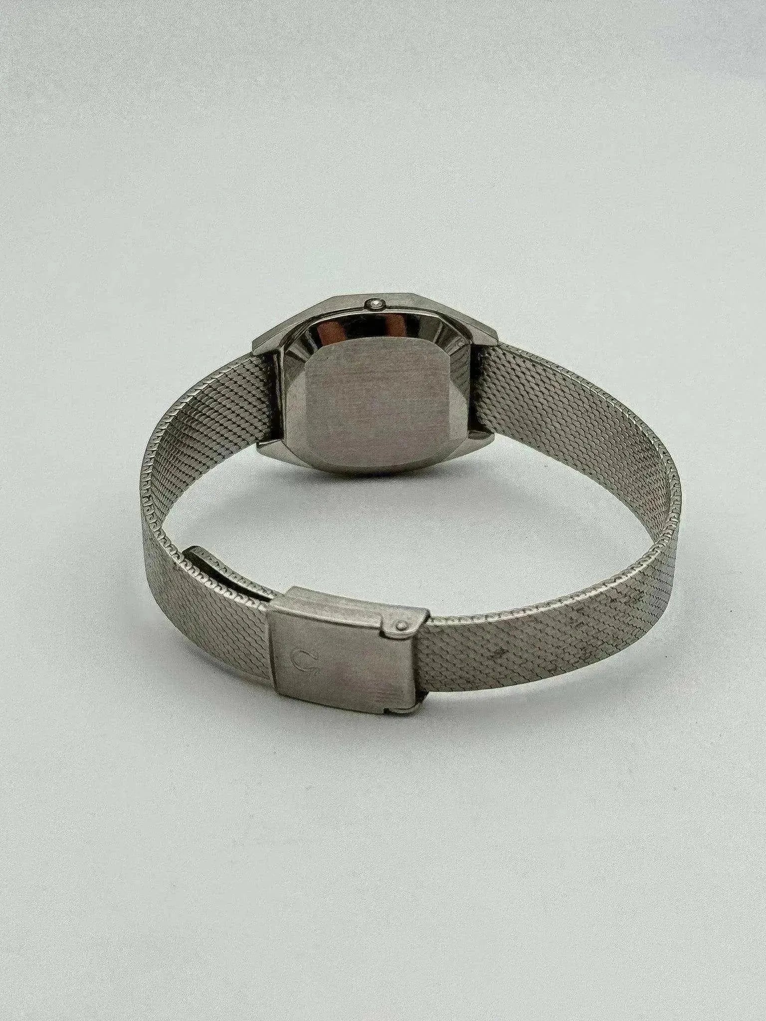 Omega - MIni Constellation 591.0006 Octogonale Noir Acier - 1976 - Atelier Victor