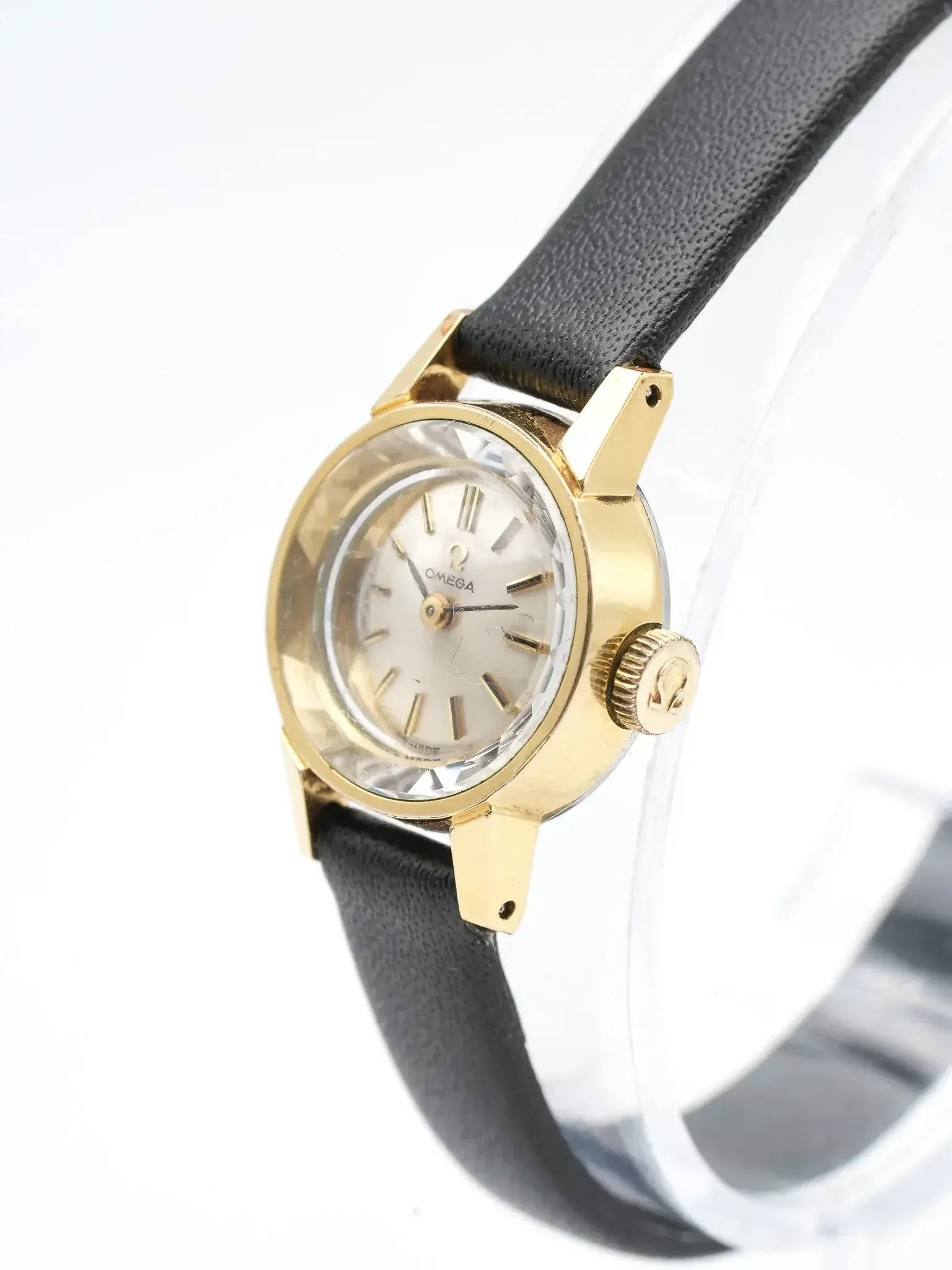 Omega - Mini Facetté Femme Plaqué or - 1964 - Atelier Victor