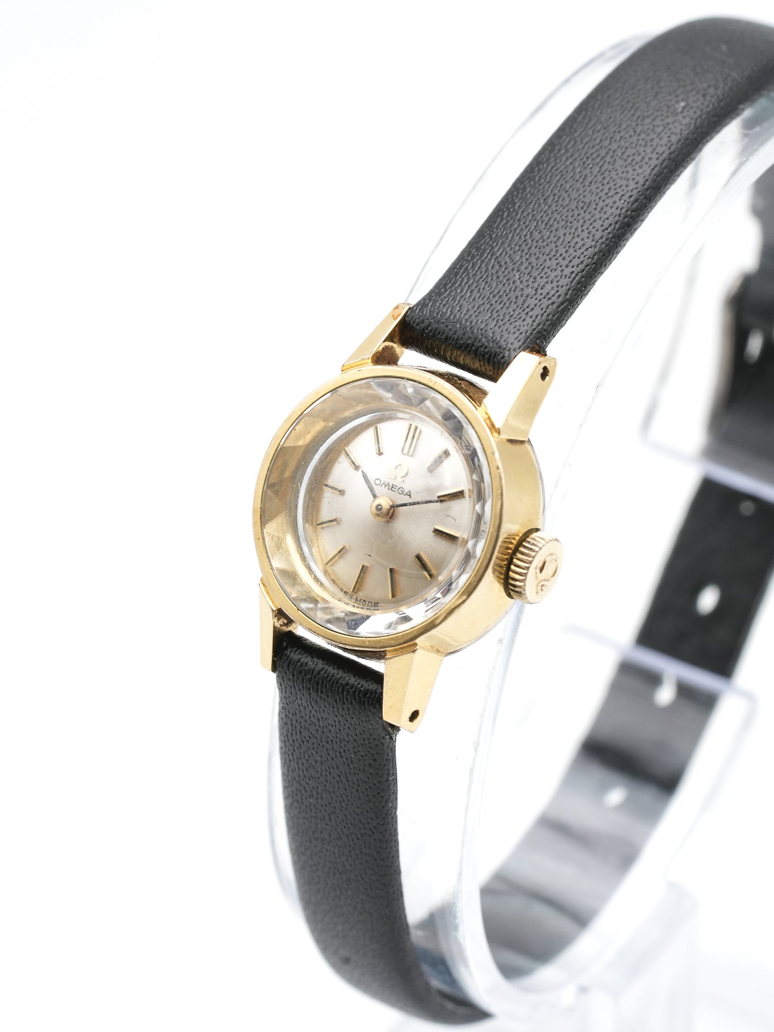 Omega - Mini Facetté Femme Plaqué or - 1964 - Atelier Victor - Vintage Shop